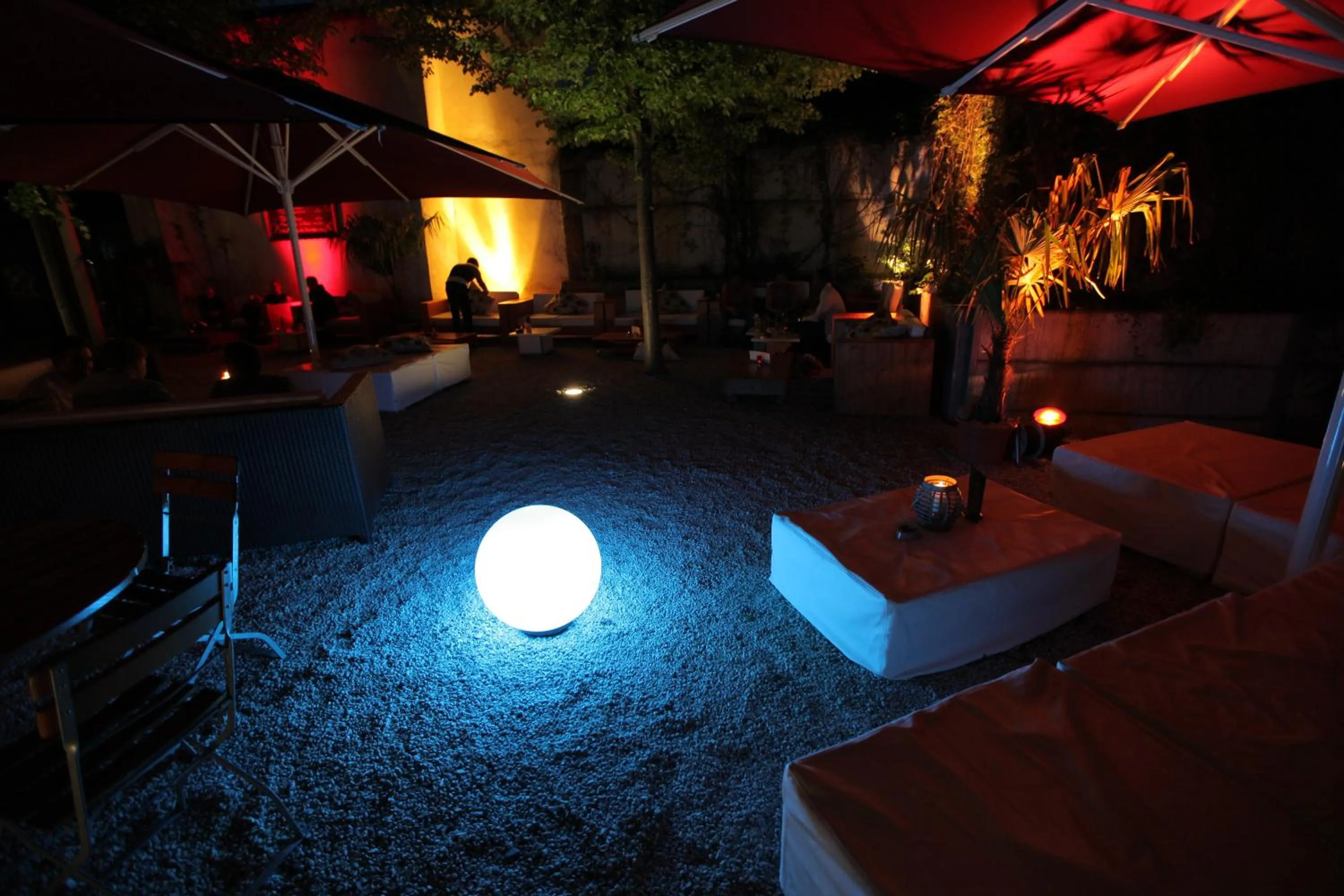 Patio in Hotel MARIOTTO am Burghof