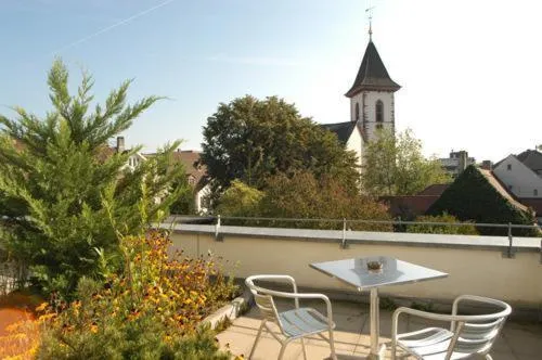 Balcony/Terrace in Hotel MARIOTTO am Burghof