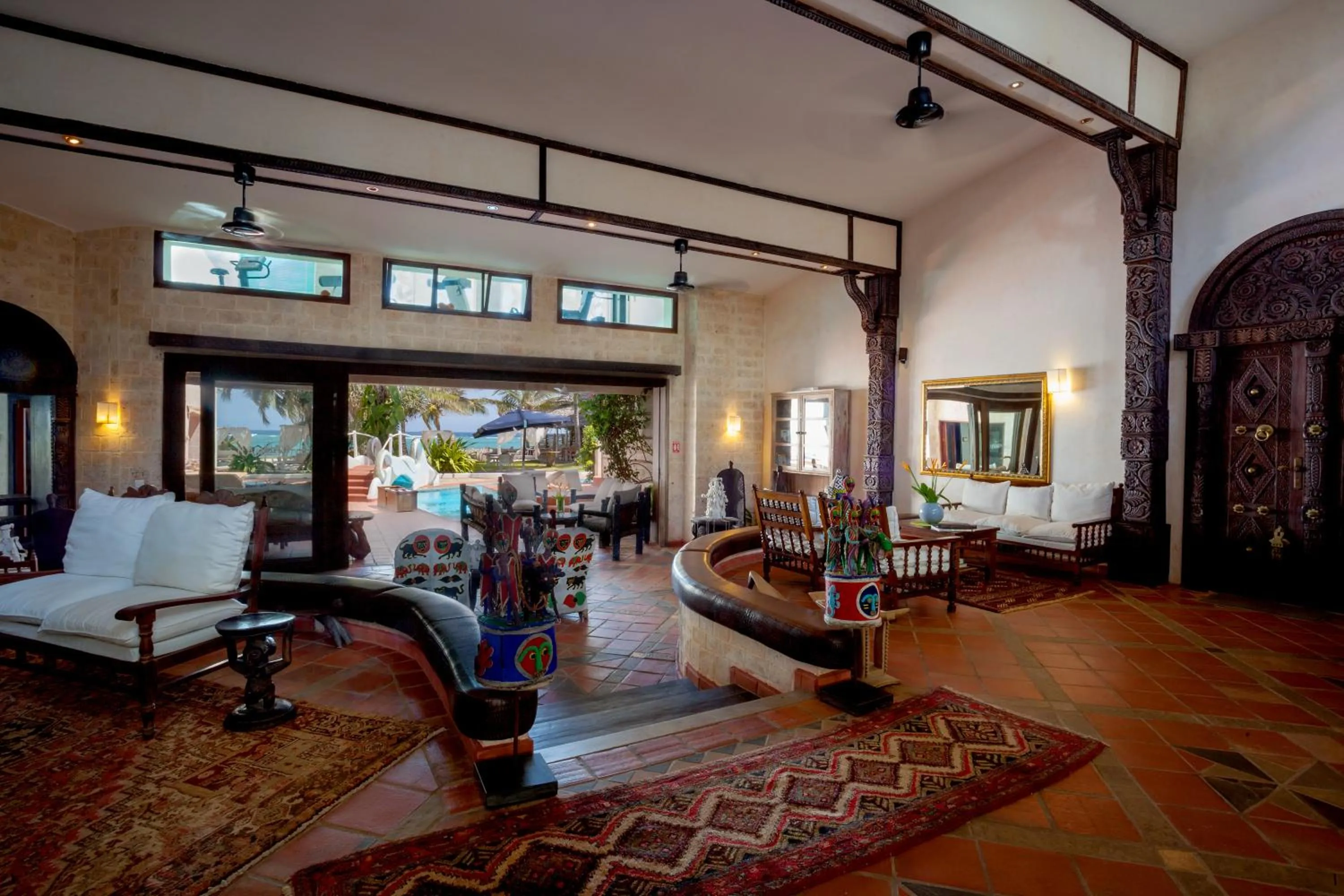 Lobby or reception in The Maji Beach Boutique Hotel -Adults Only