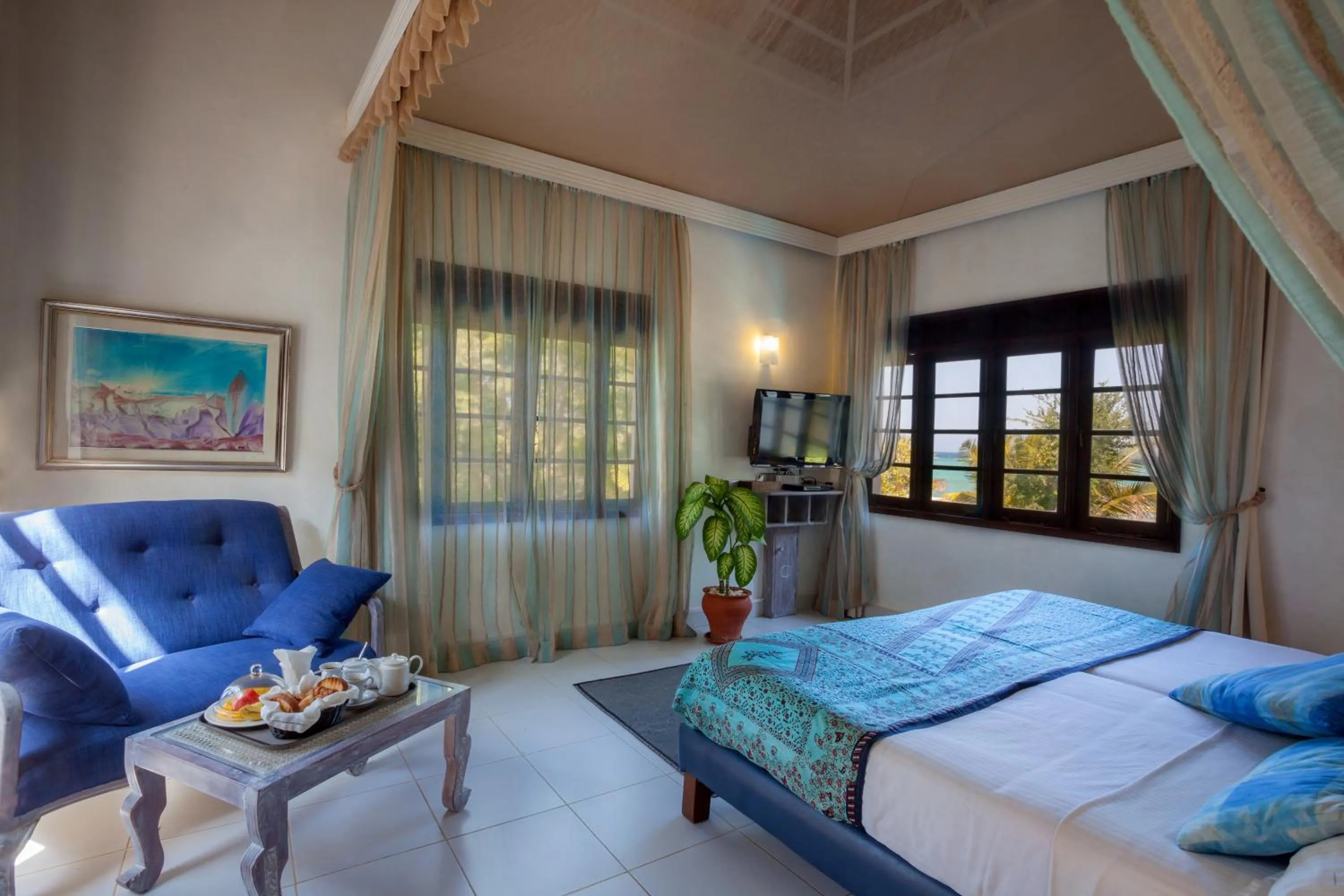 Bedroom, Bed in The Maji Beach Boutique Hotel -Adults Only