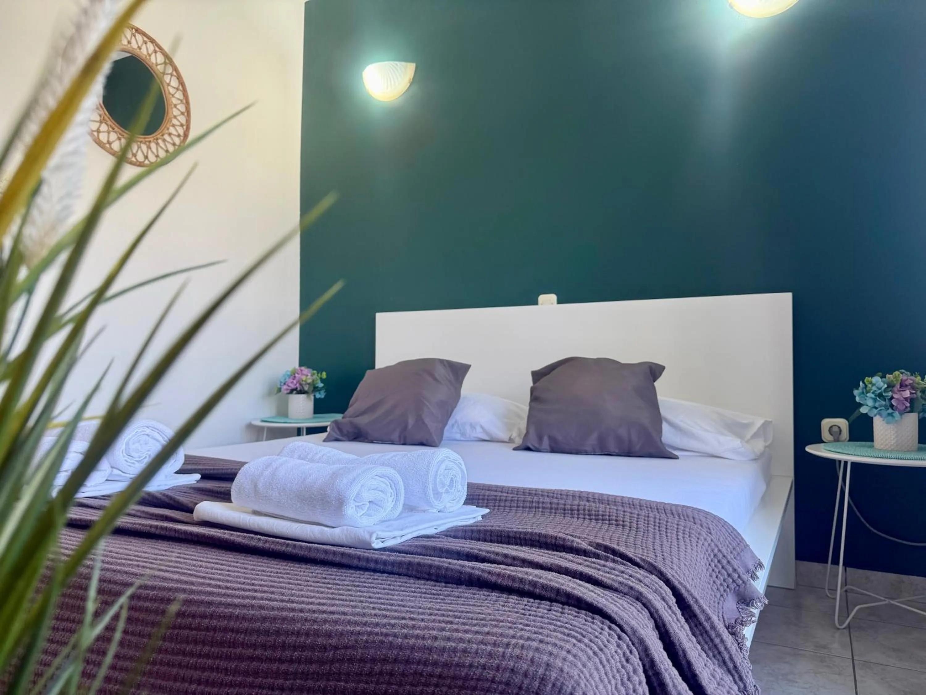 Bed in Apartments Ana & Ita