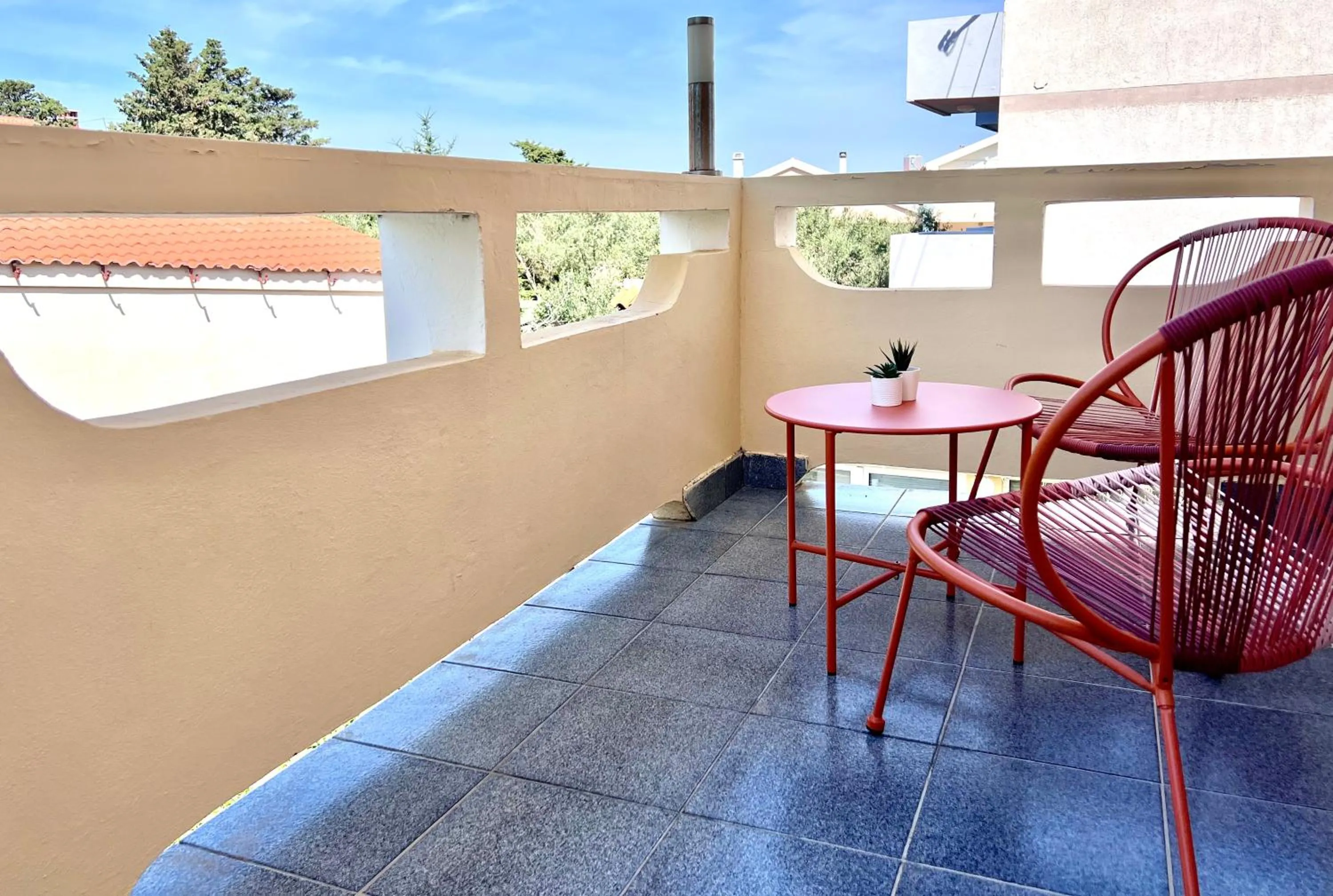 Patio in Apartments Ana & Ita