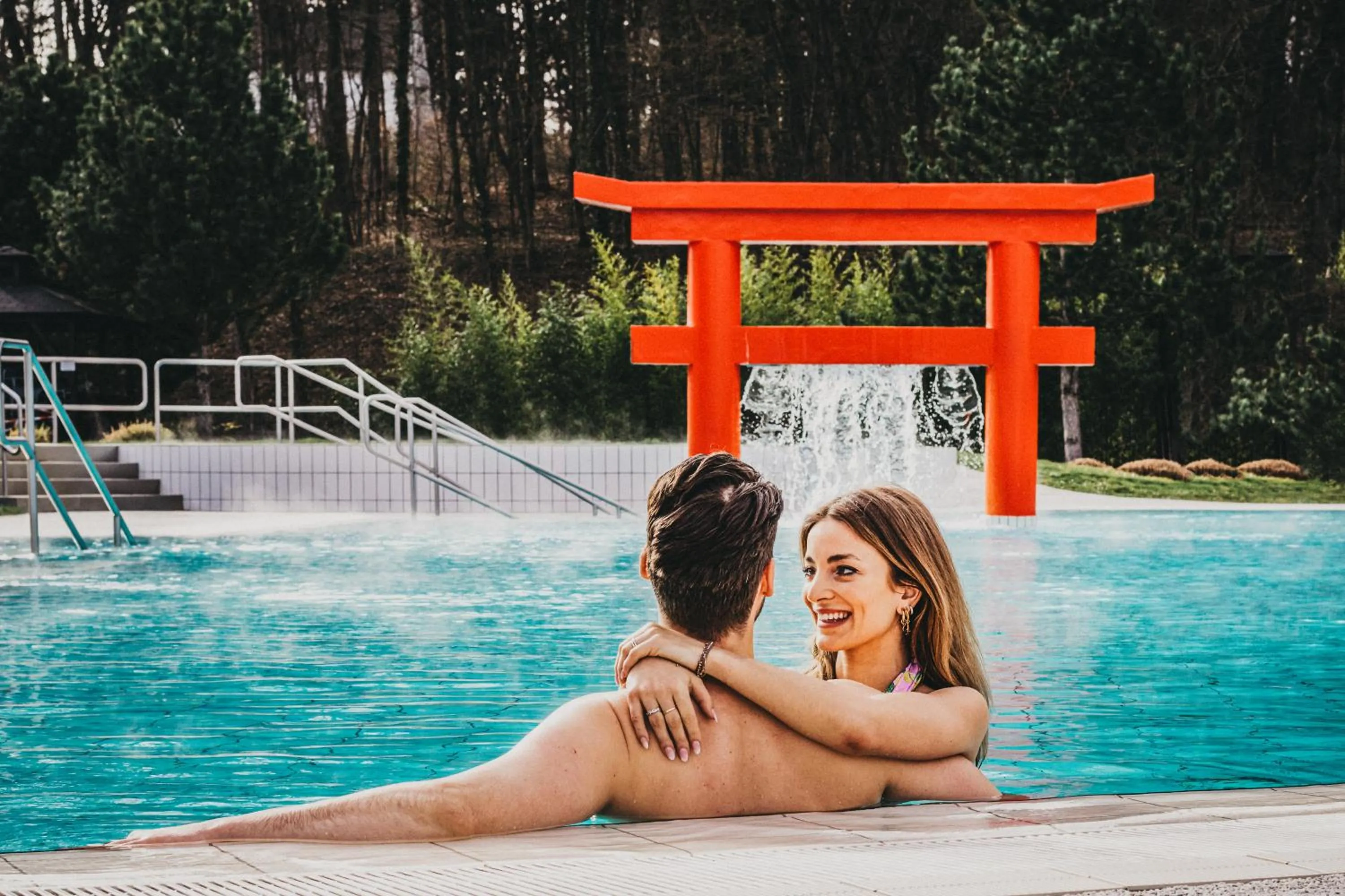 Swimming pool in Linsberg Asia Hotel, Spa & Therme - Adults Only