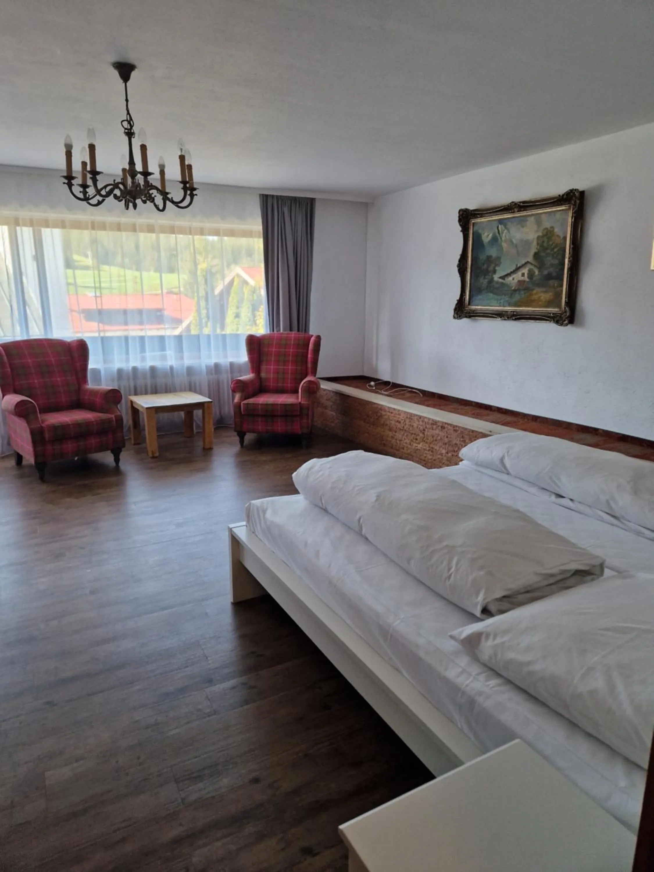 Bedroom, Bed in HOTEL WALDHORN