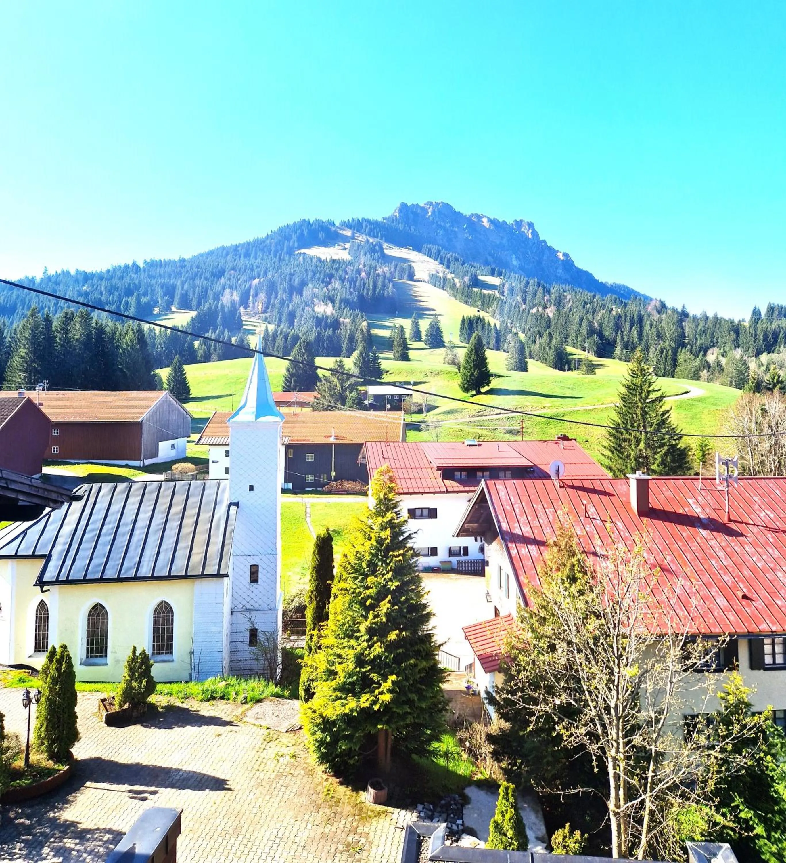 Mountain view in HOTEL WALDHORN