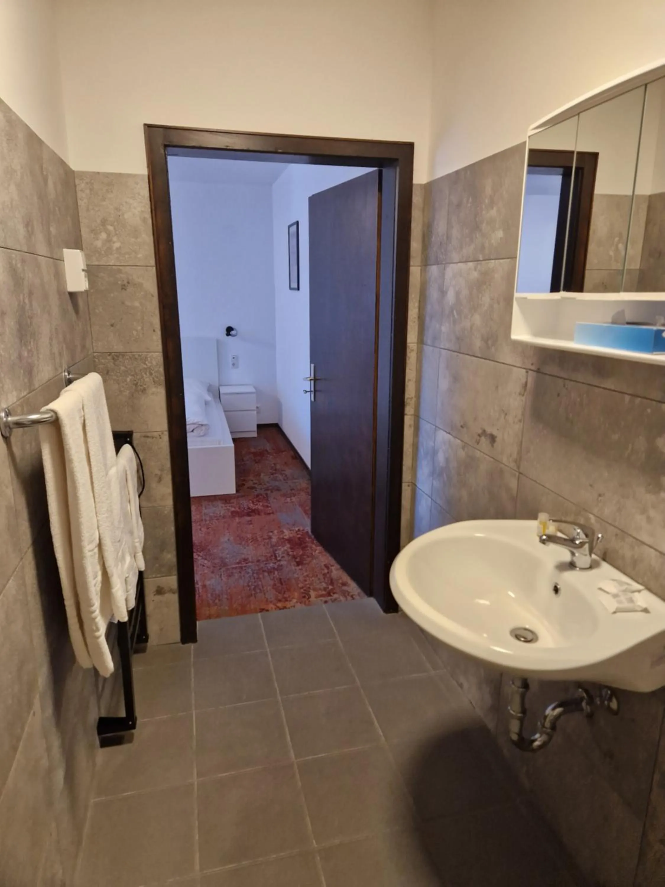 Bathroom in HOTEL WALDHORN