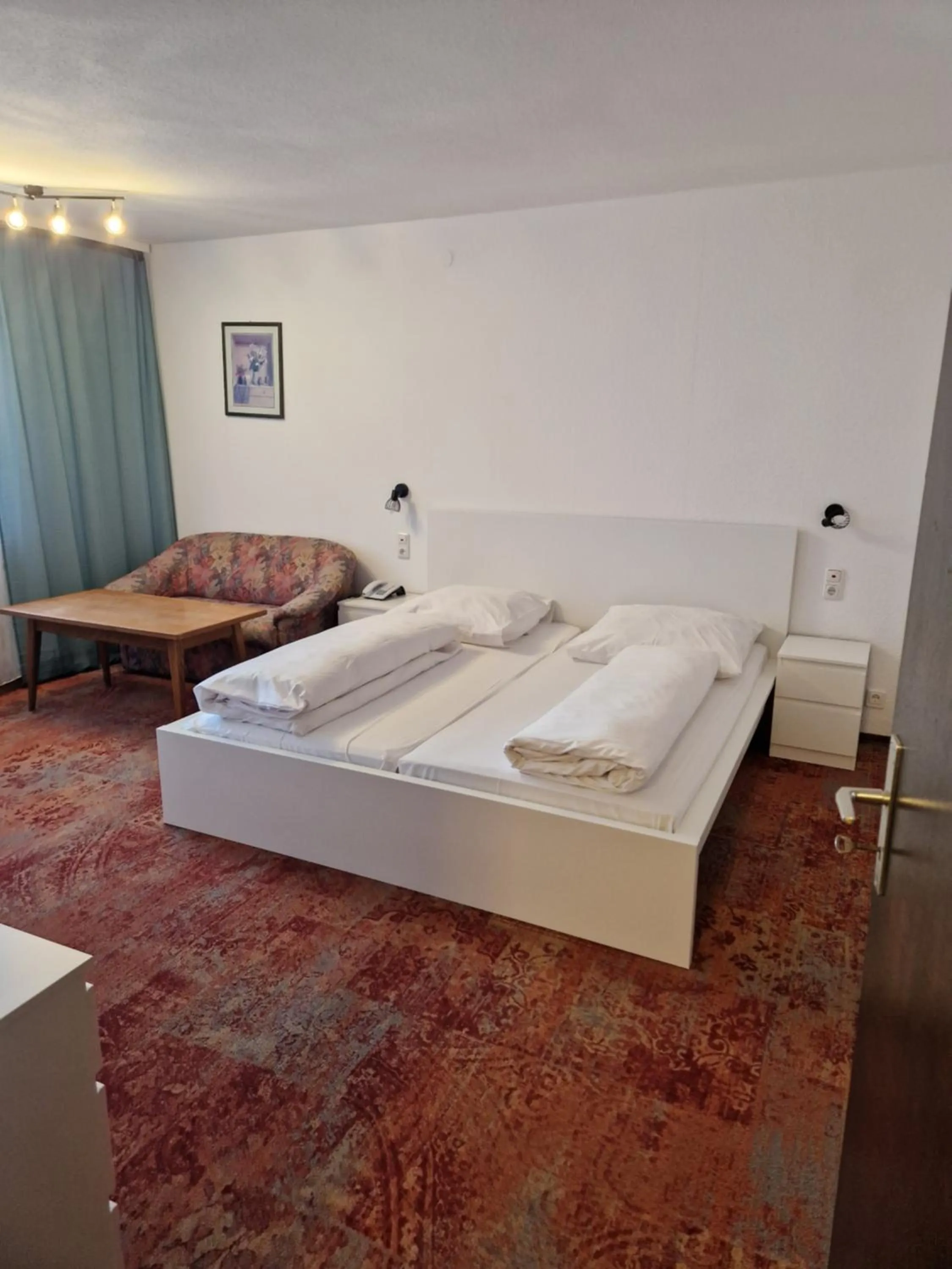 Photo of the whole room, Bed in HOTEL WALDHORN