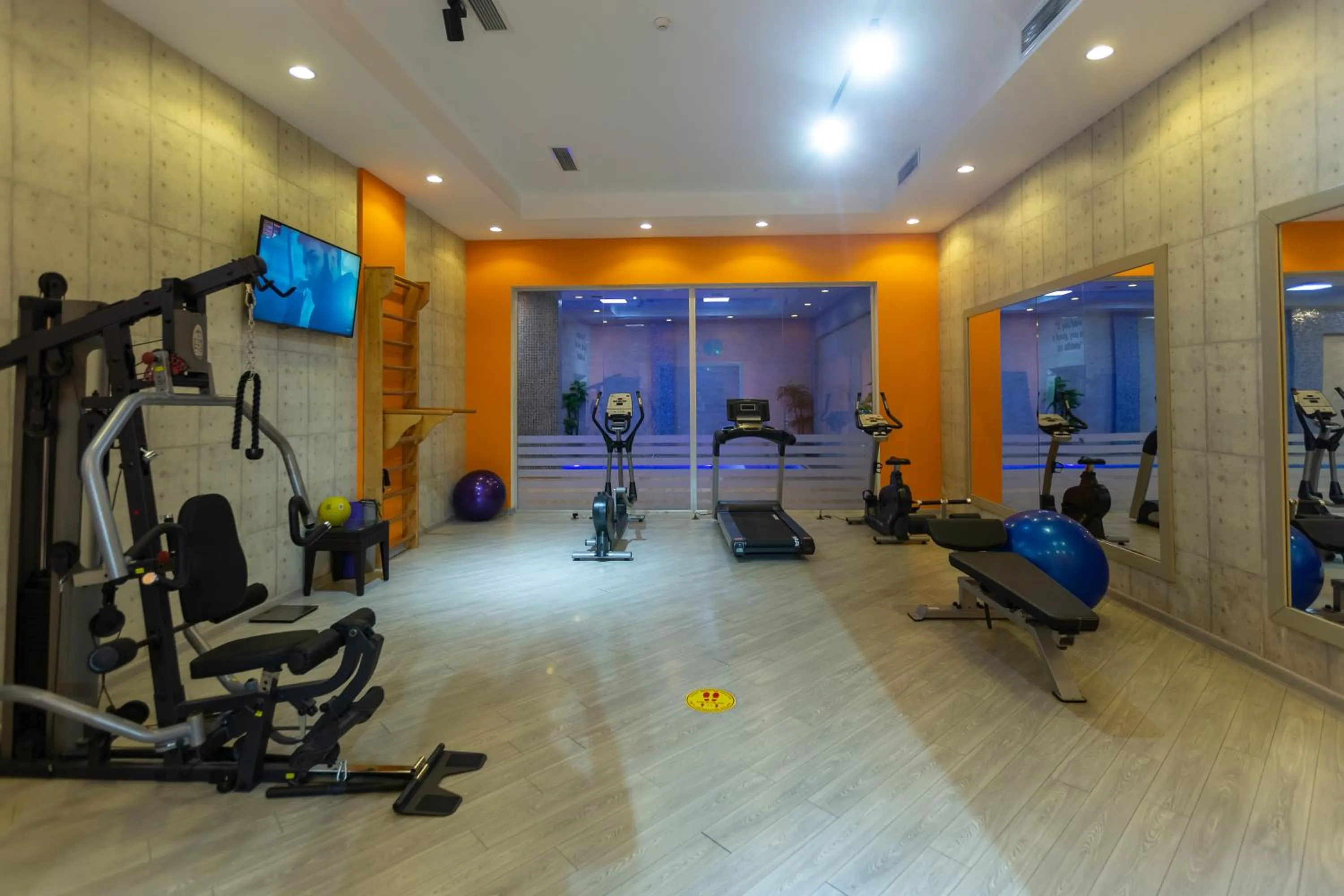 Fitness centre/facilities in ALBA HOTEL & SPA