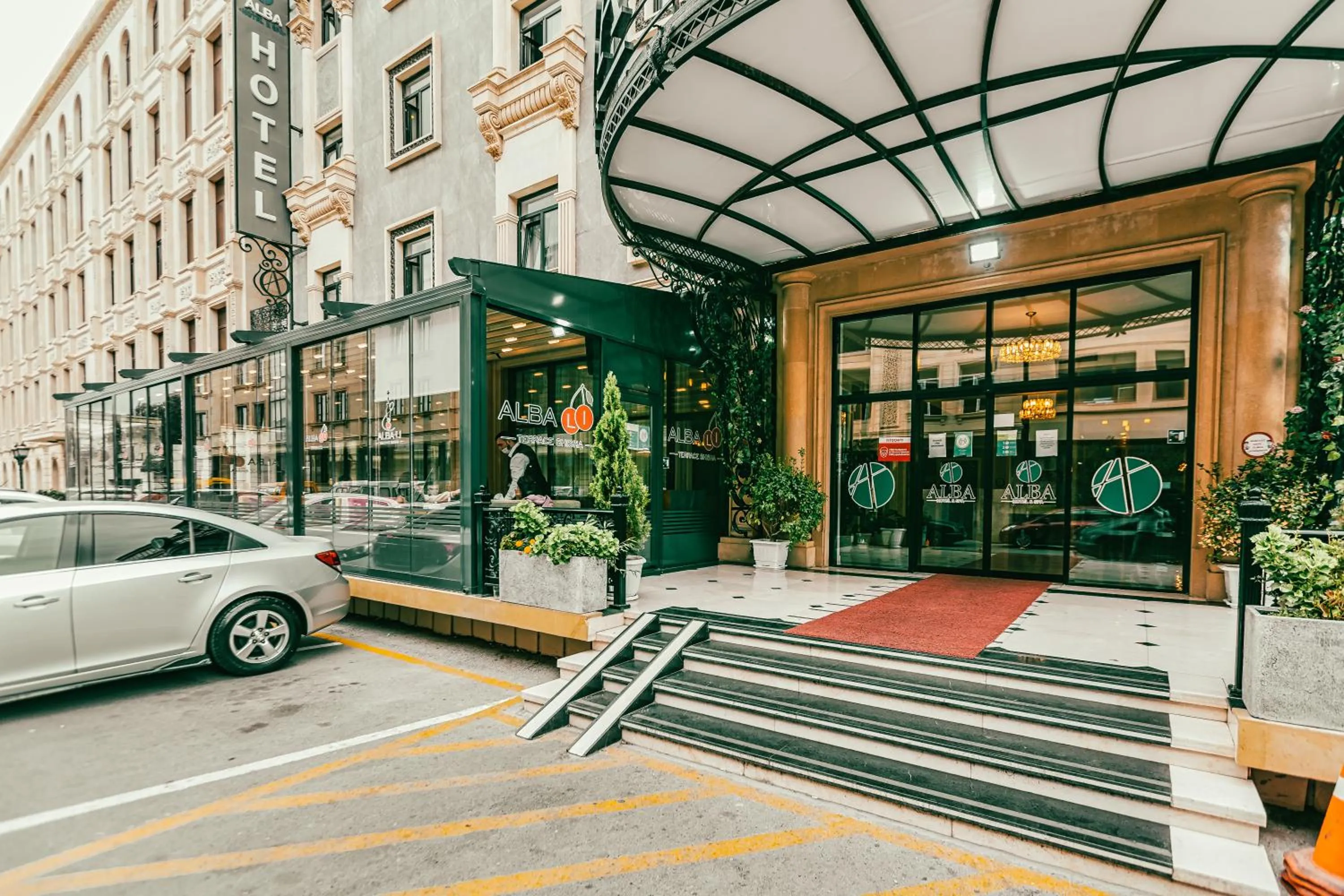 Facade/entrance in ALBA HOTEL & SPA