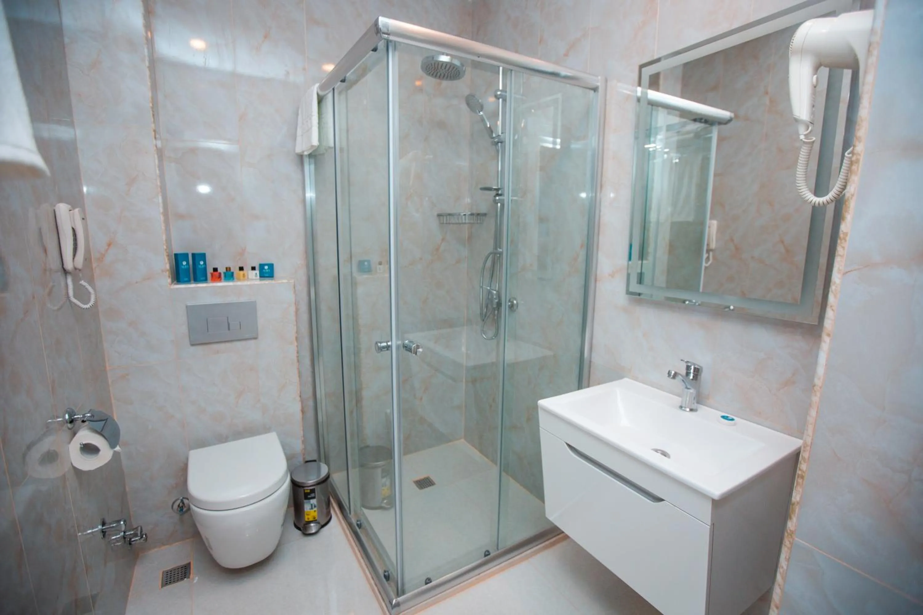 Bathroom in ALBA HOTEL & SPA