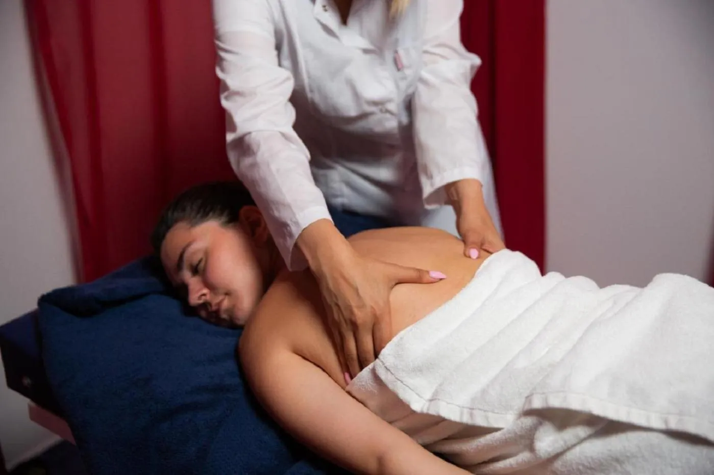 Sauna in ALBA HOTEL & SPA