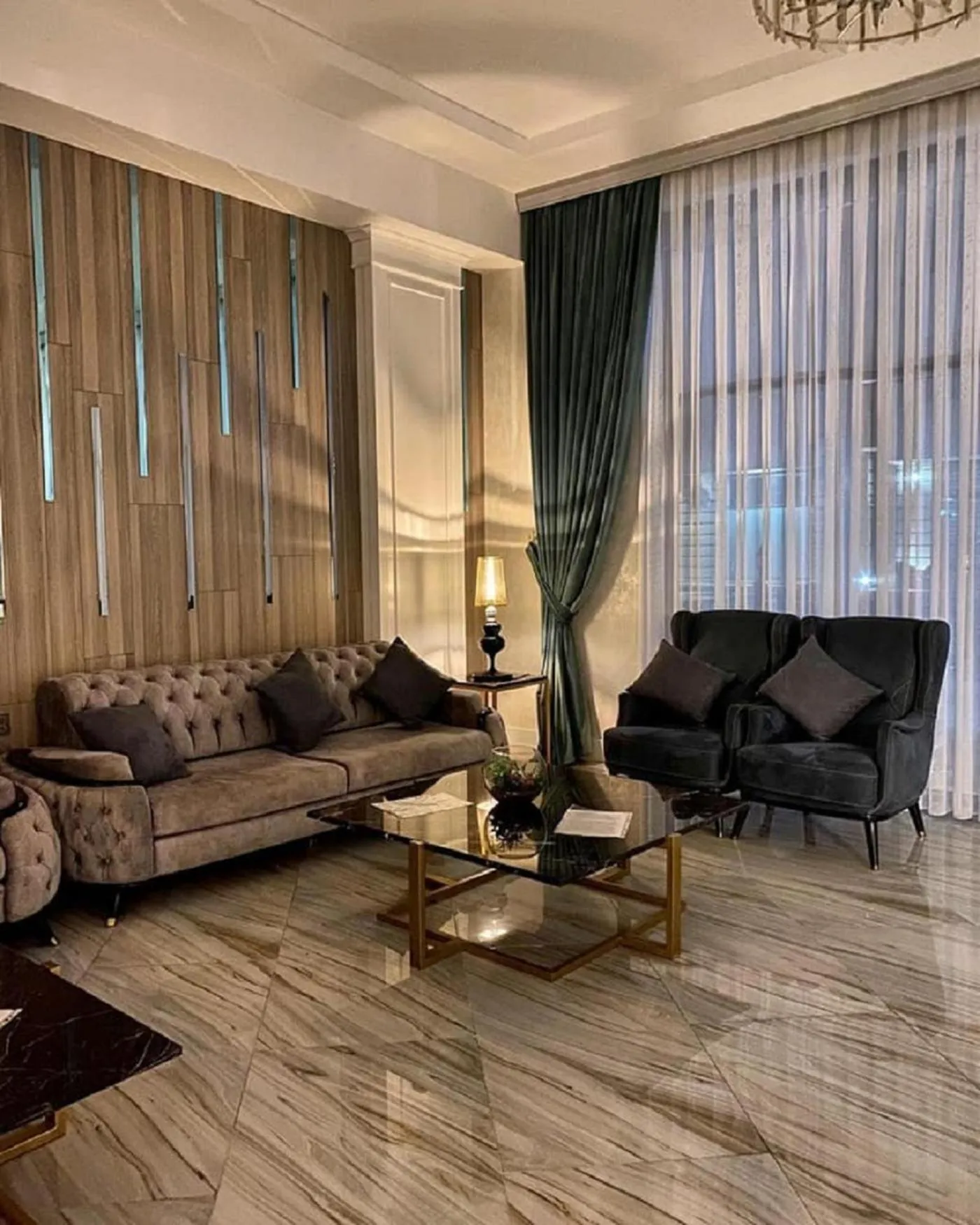 Living room in ALBA HOTEL & SPA