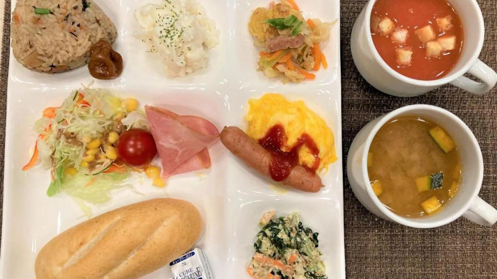 Breakfast in Toyoko Inn Okinawa Naha Kokusai-dori Miebashi-eki