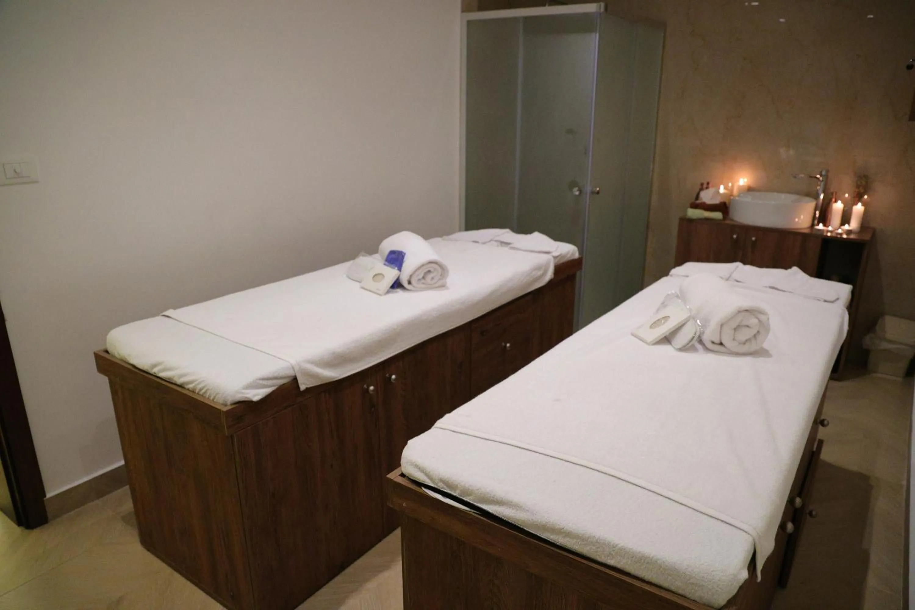 Bed in Riviera Hotel and Beach Lounge, Beirut