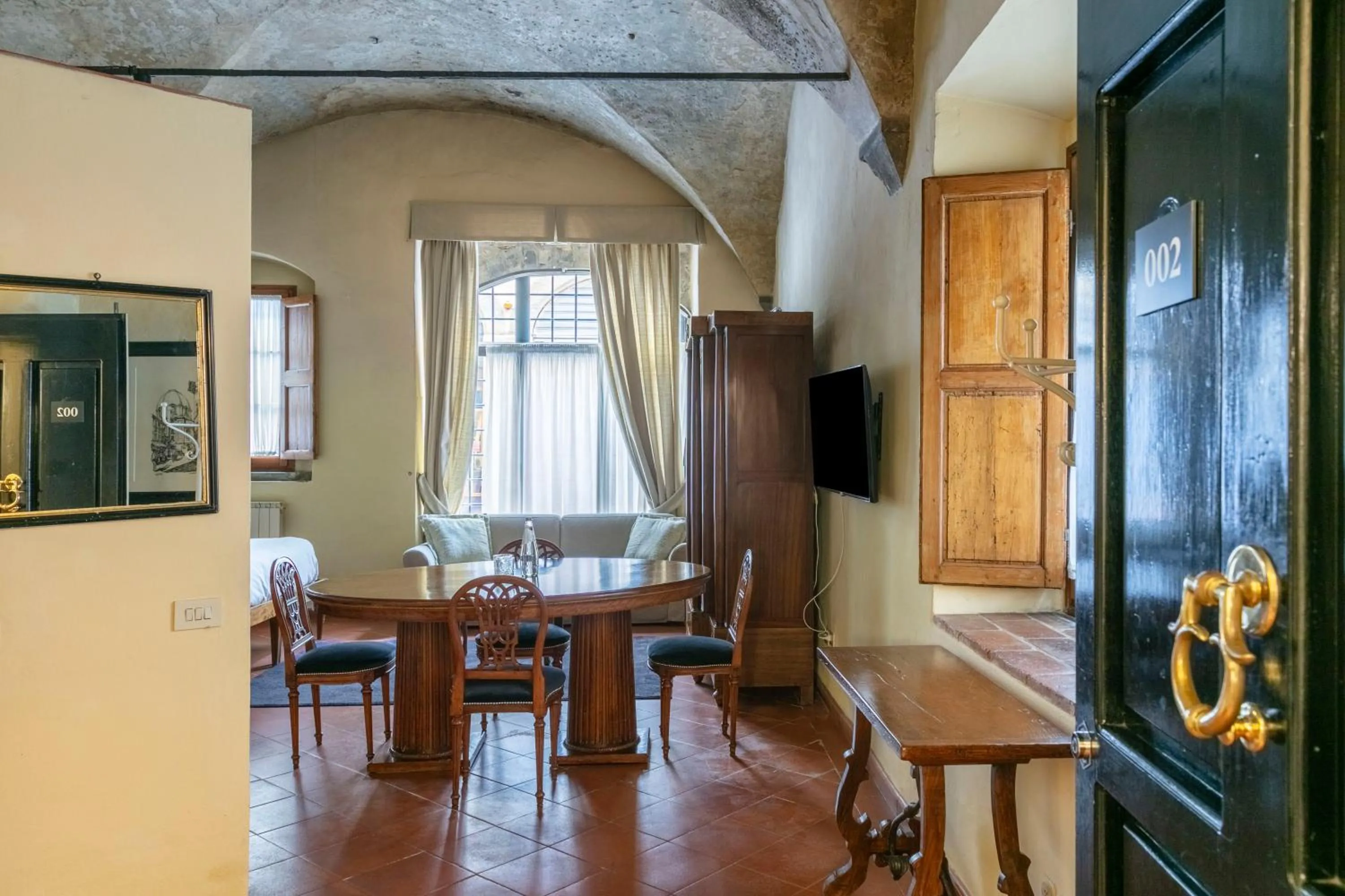 Dining area in Numa Florence Palazzo Belfiore