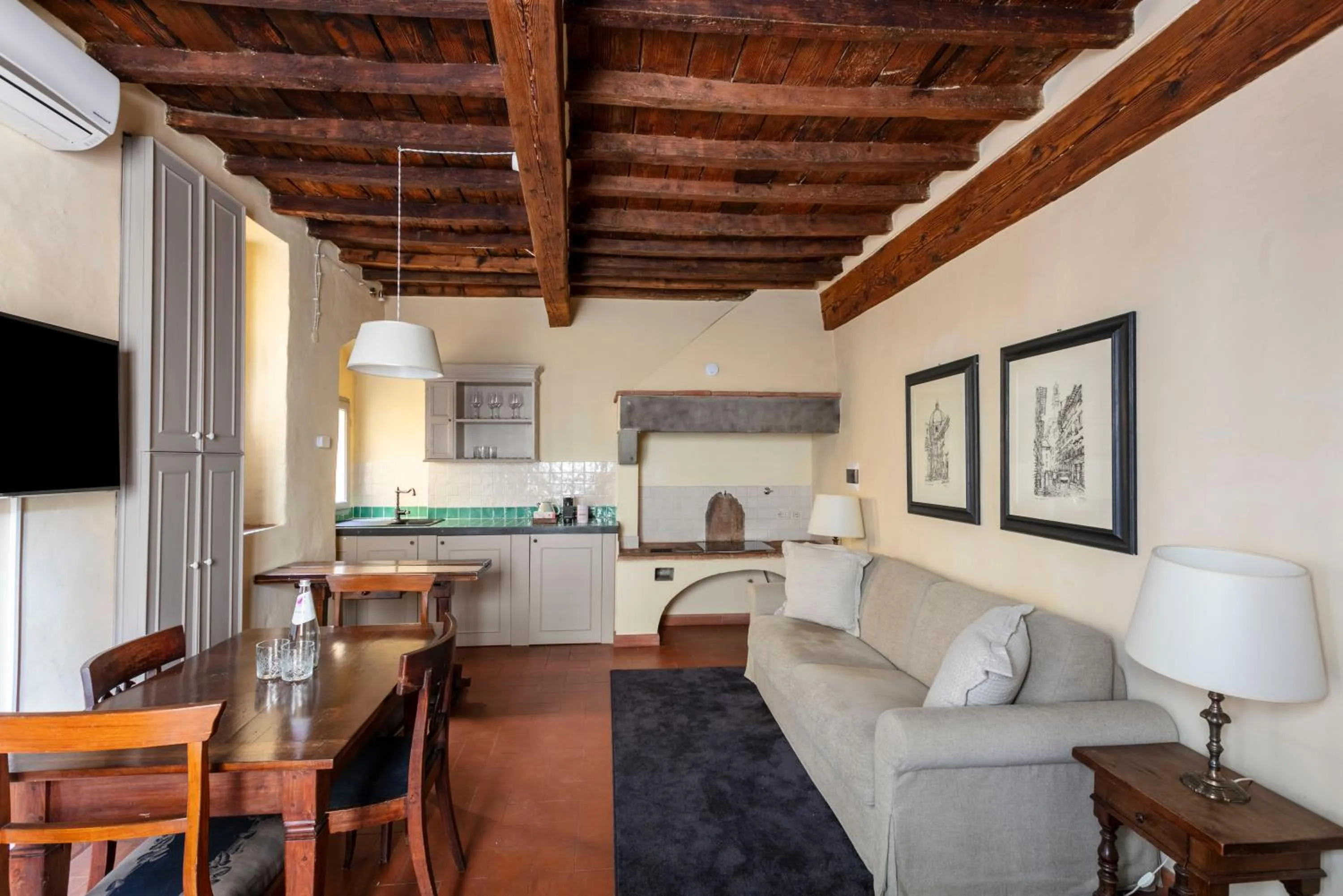 Seating area in Numa Florence Palazzo Belfiore