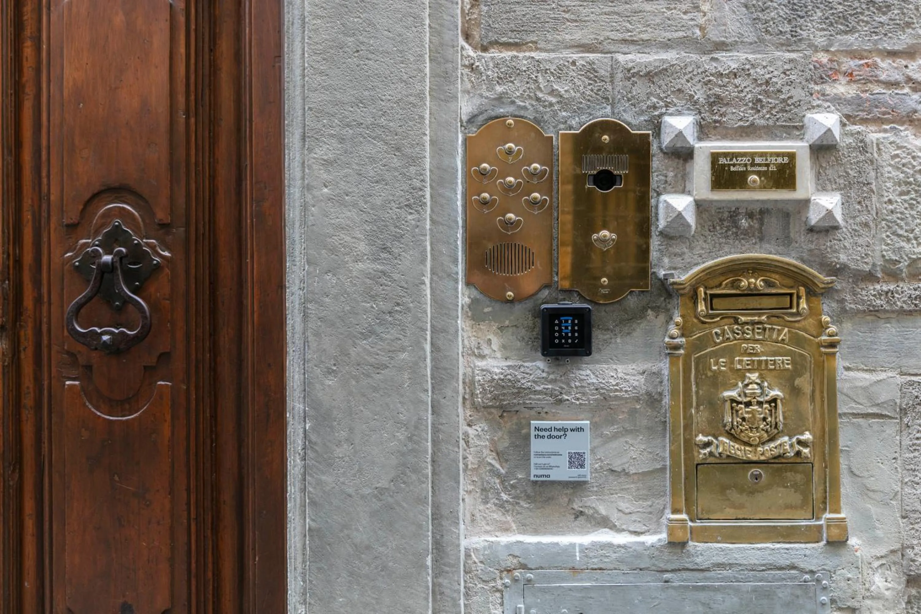 Facade/entrance in Numa Florence Palazzo Belfiore