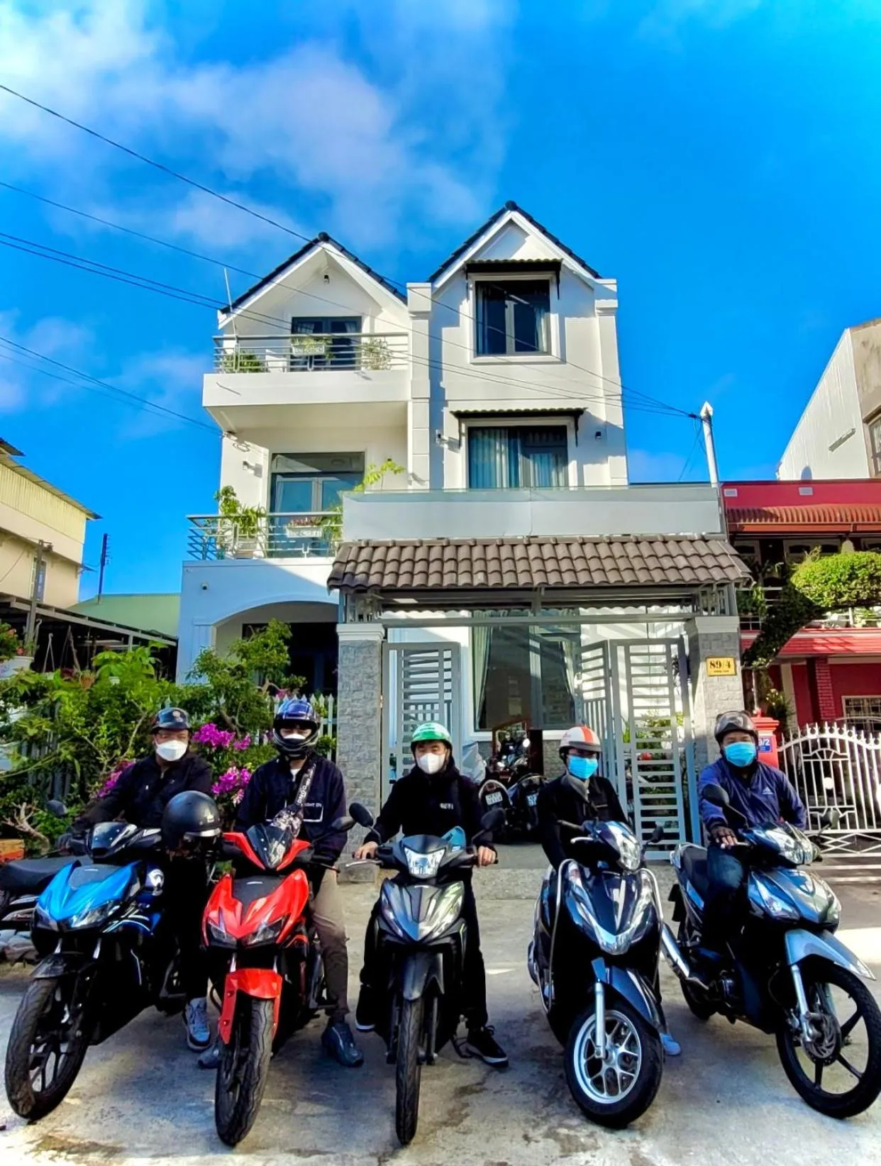 Property building in Family Homestay Dalat Casa