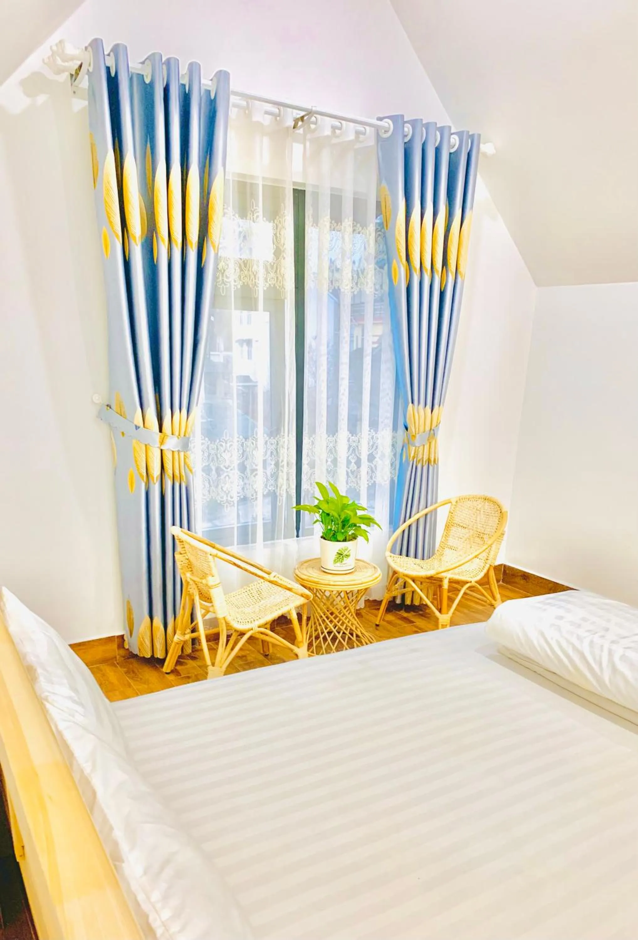 Bed in Family Homestay Dalat Casa