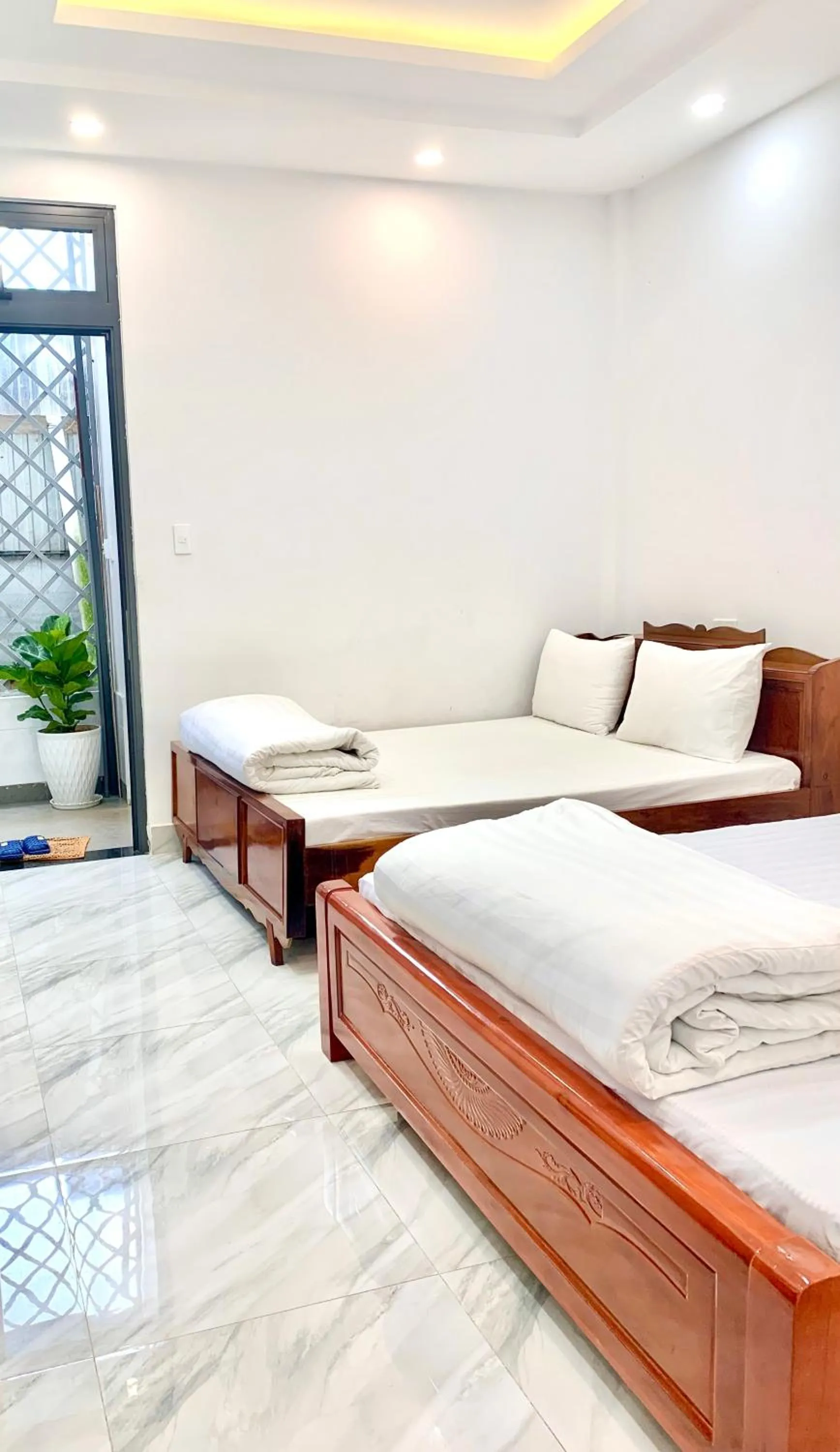 Bed in Family Homestay Dalat Casa