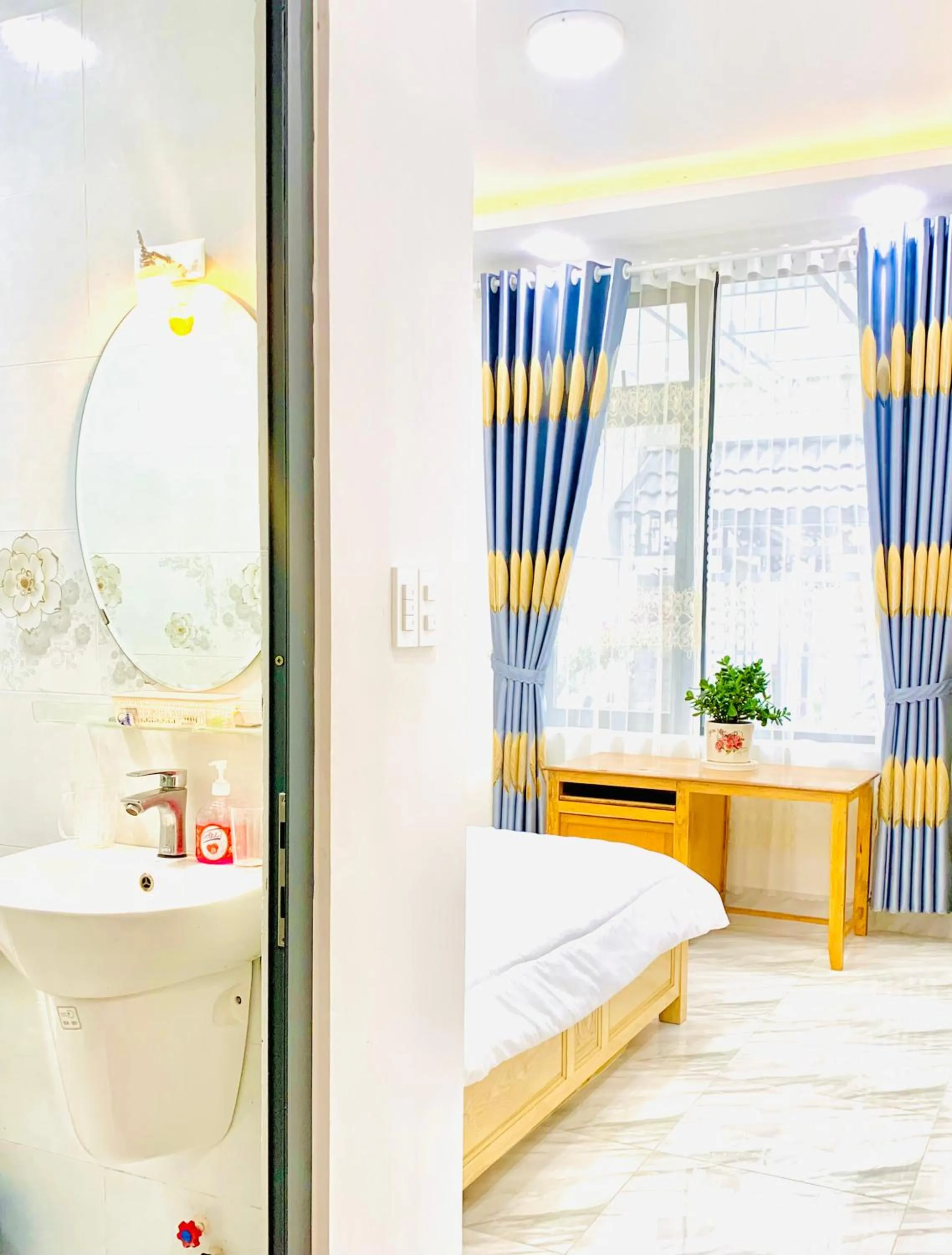 Bed in Family Homestay Dalat Casa