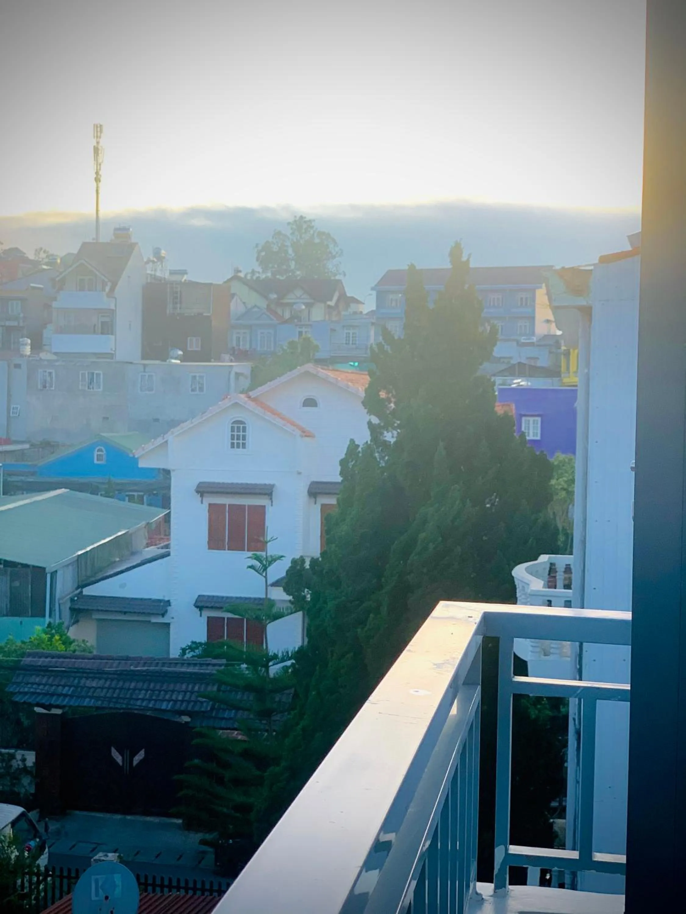 Balcony/Terrace in Family Homestay Dalat Casa