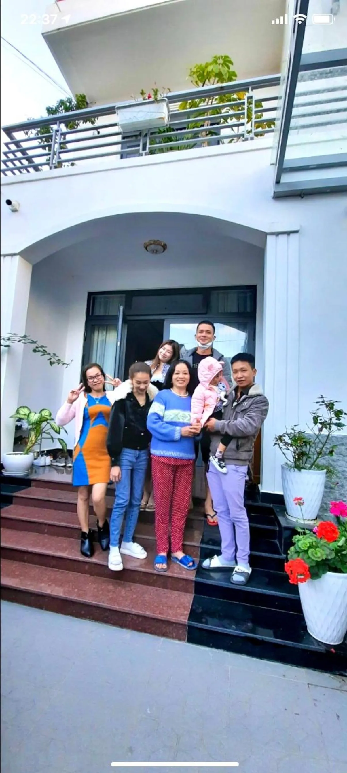 Facade/entrance in Family Homestay Dalat Casa