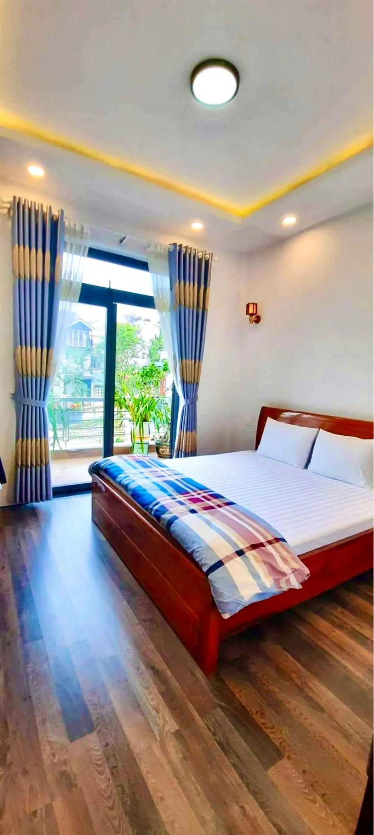 Bed in Family Homestay Dalat Casa