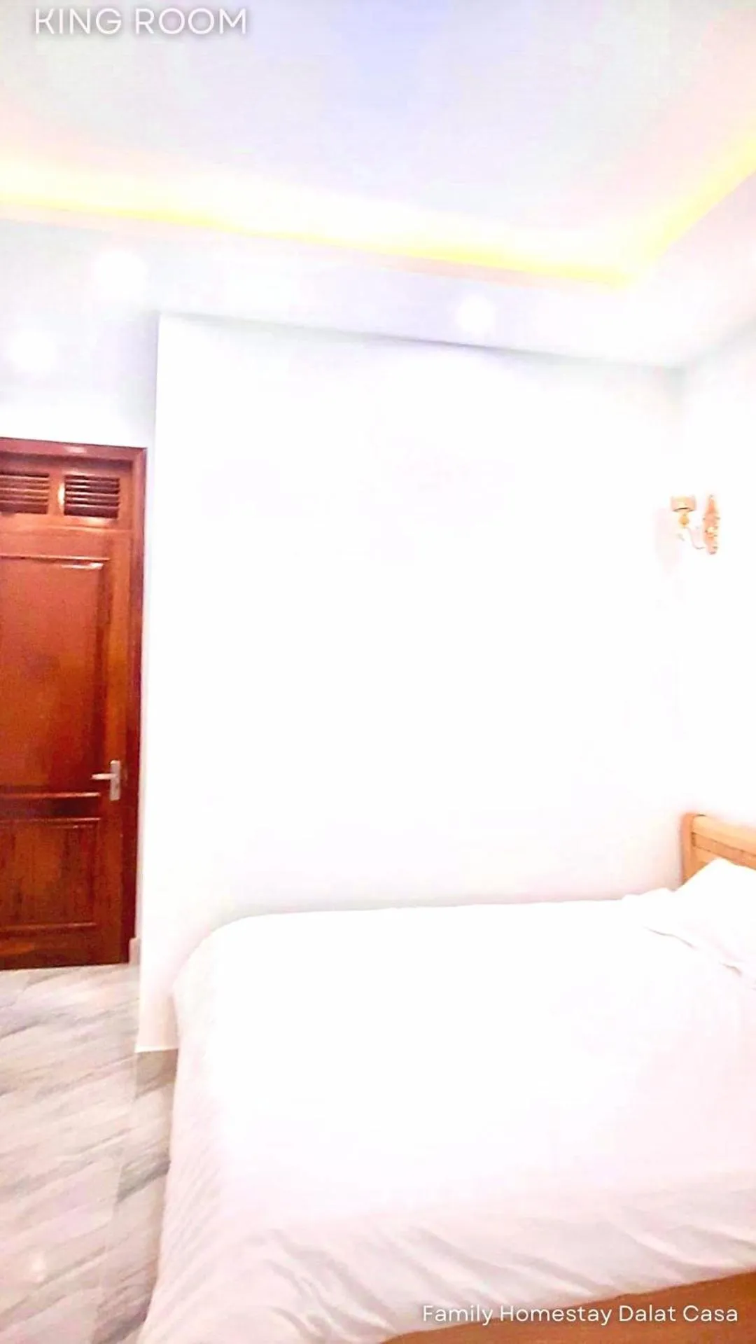 Bed in Family Homestay Dalat Casa