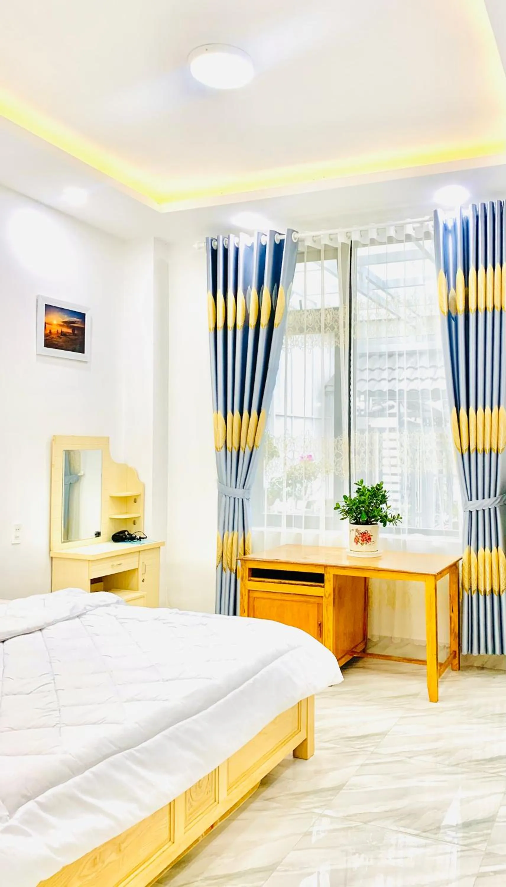 Bed in Family Homestay Dalat Casa