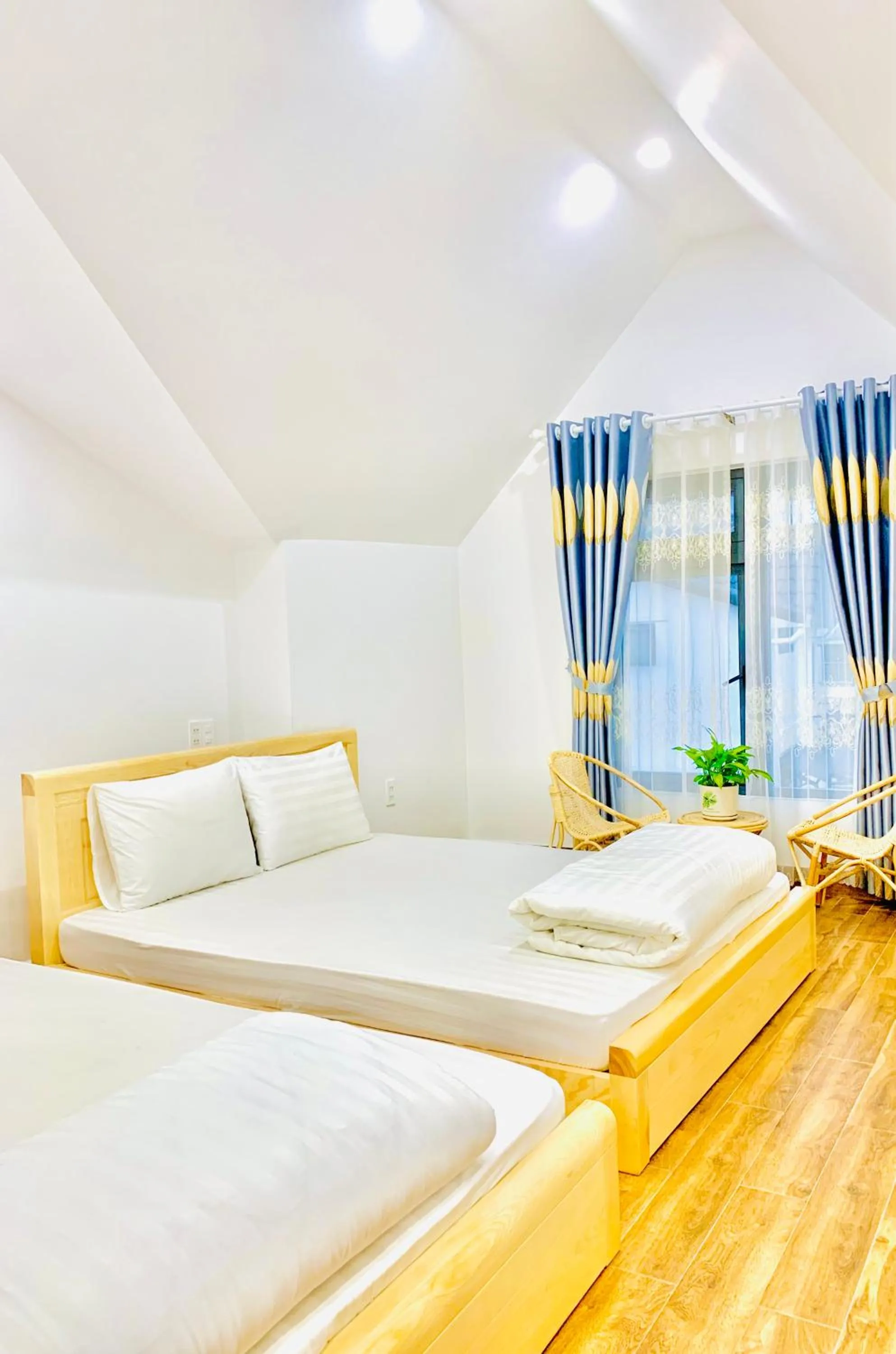 Bed in Family Homestay Dalat Casa