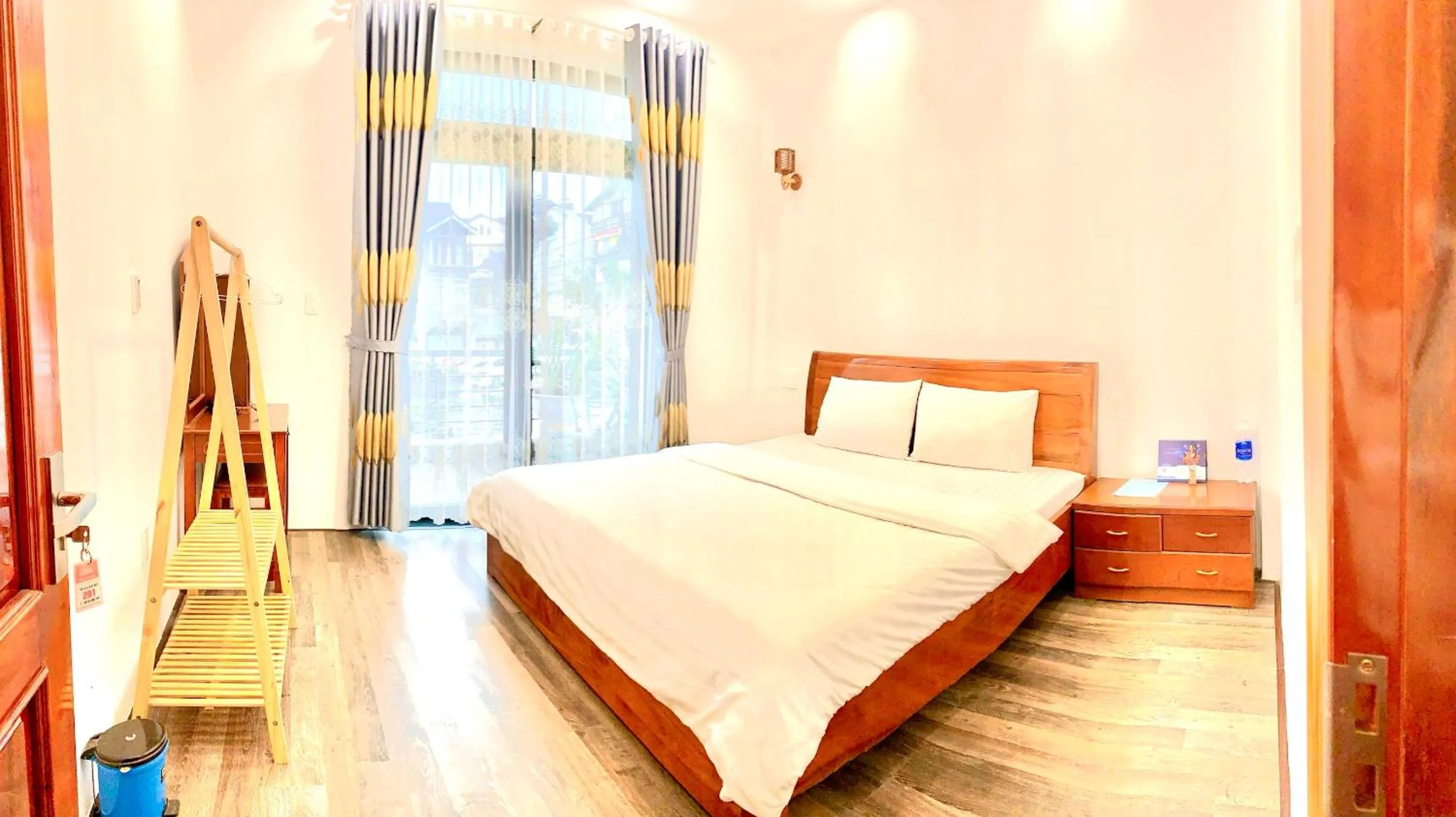 Bed in Family Homestay Dalat Casa