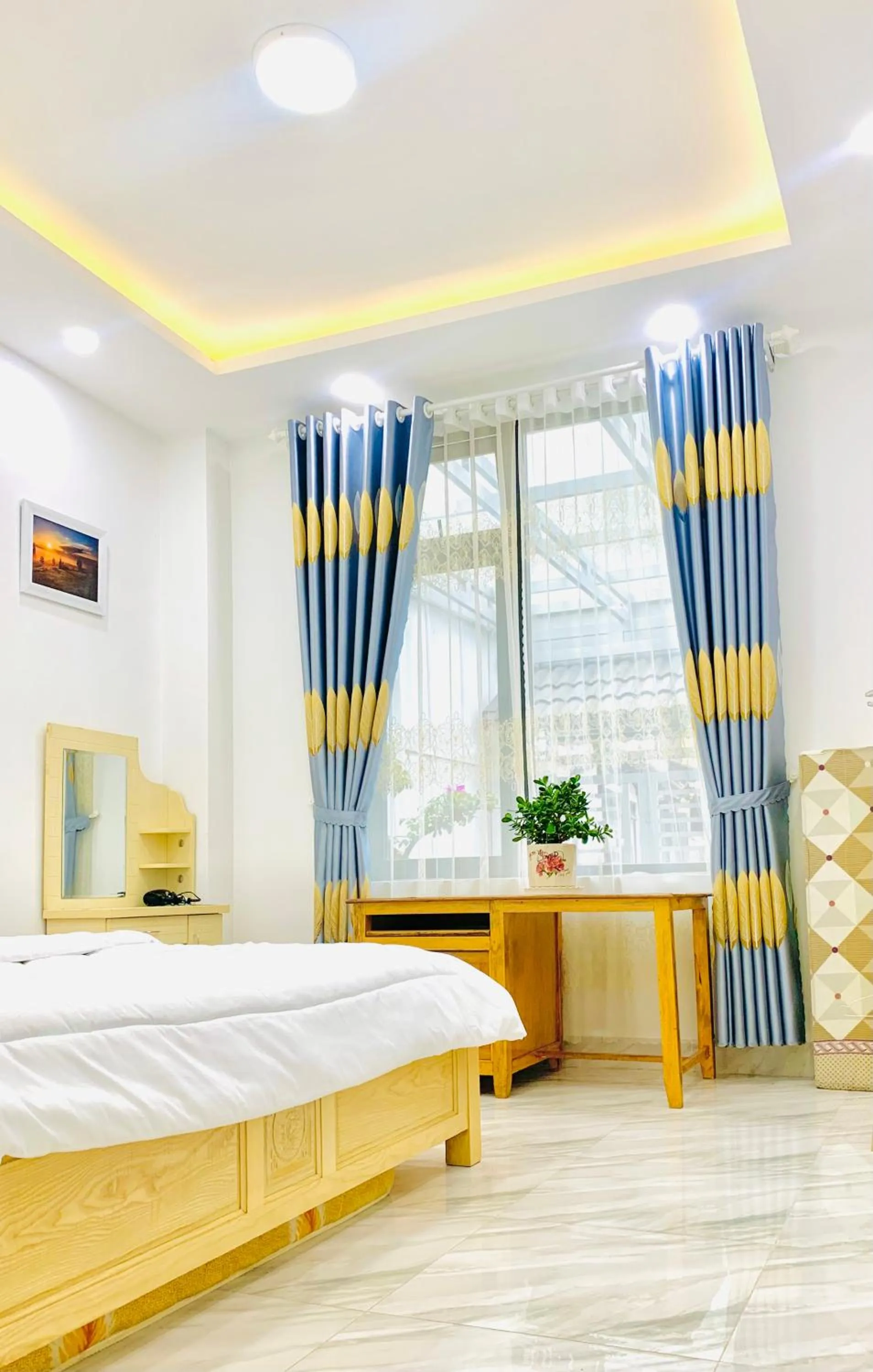 Bed in Family Homestay Dalat Casa