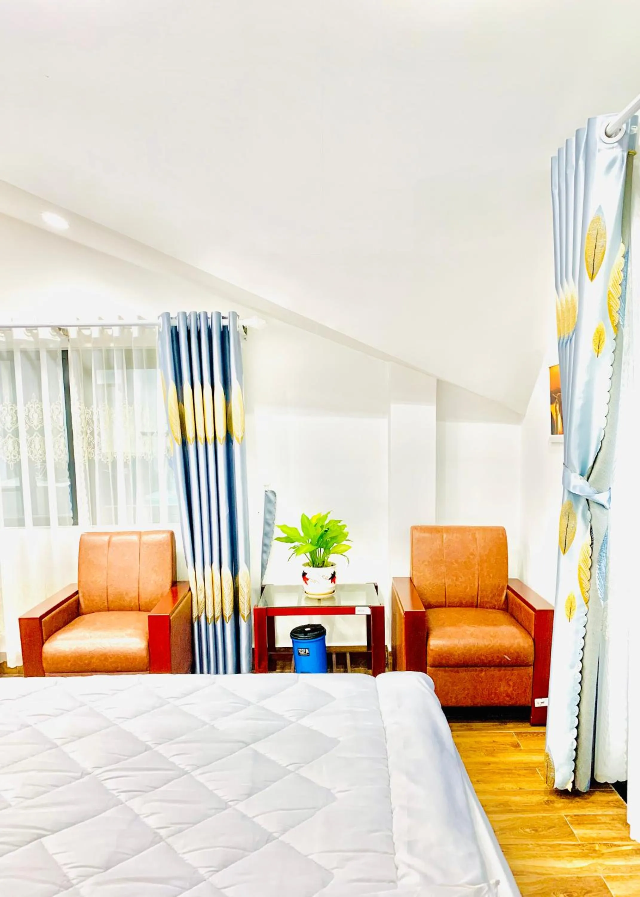 Bed in Family Homestay Dalat Casa