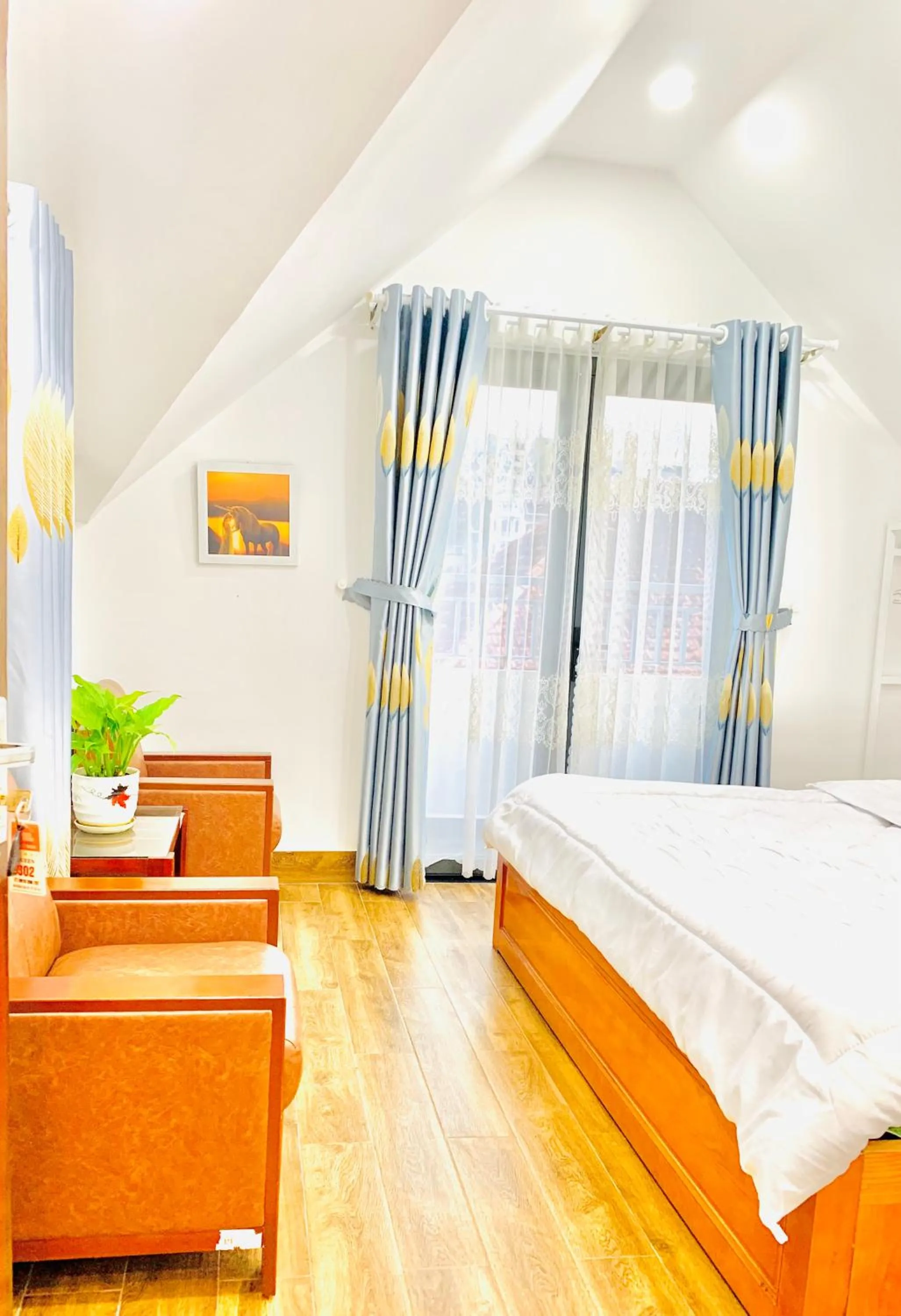 Bed in Family Homestay Dalat Casa