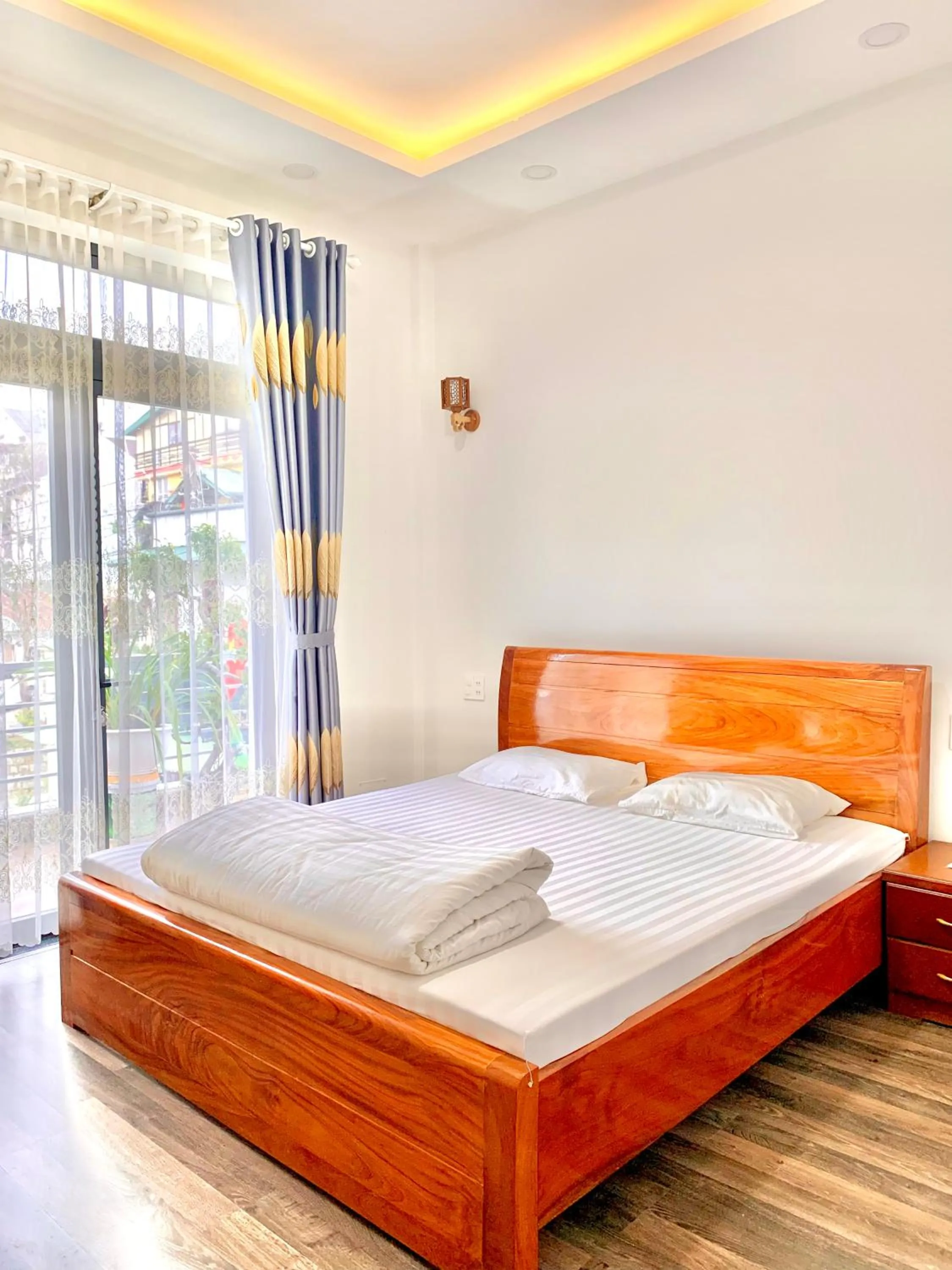 Bed in Family Homestay Dalat Casa