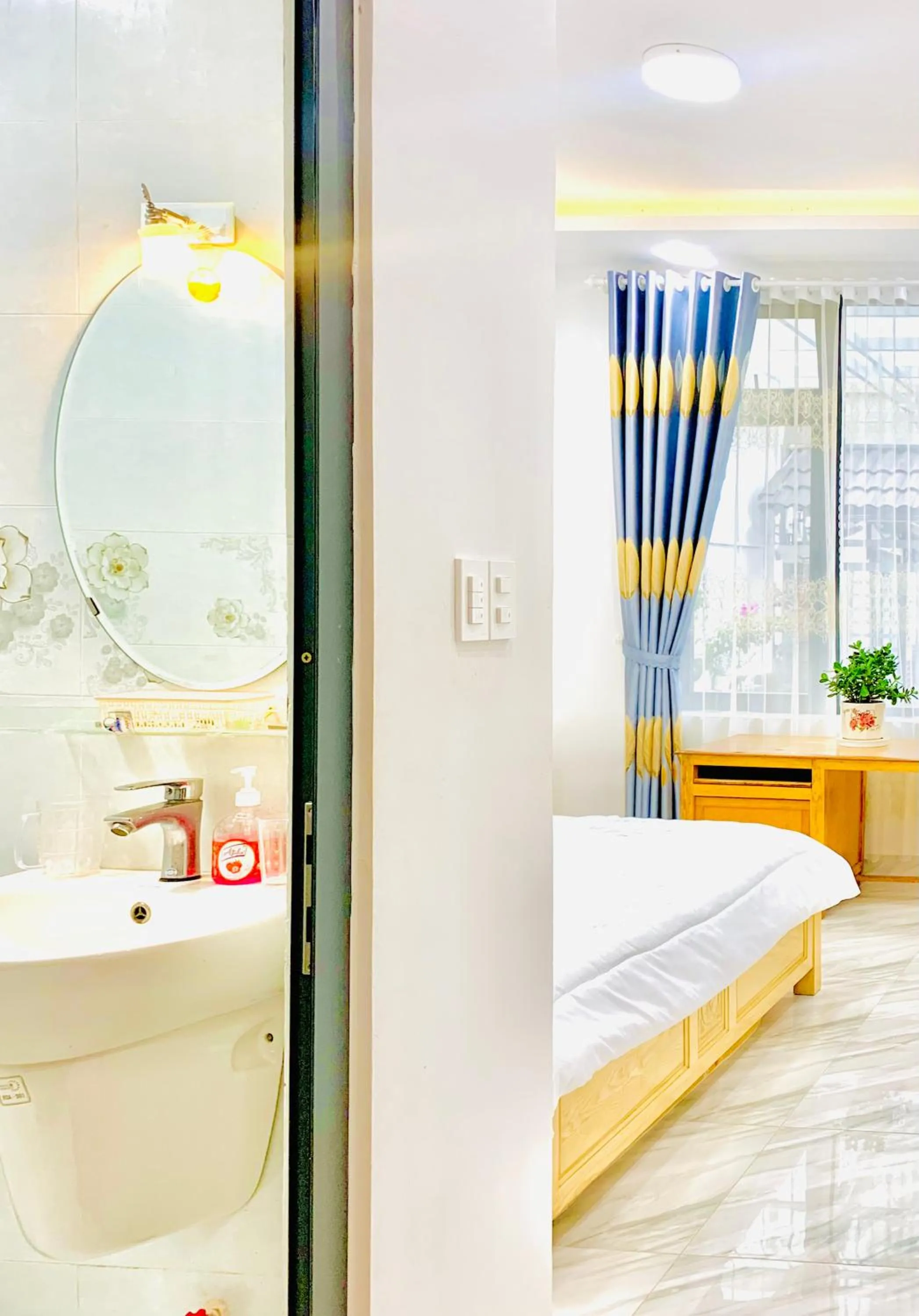 Bed in Family Homestay Dalat Casa