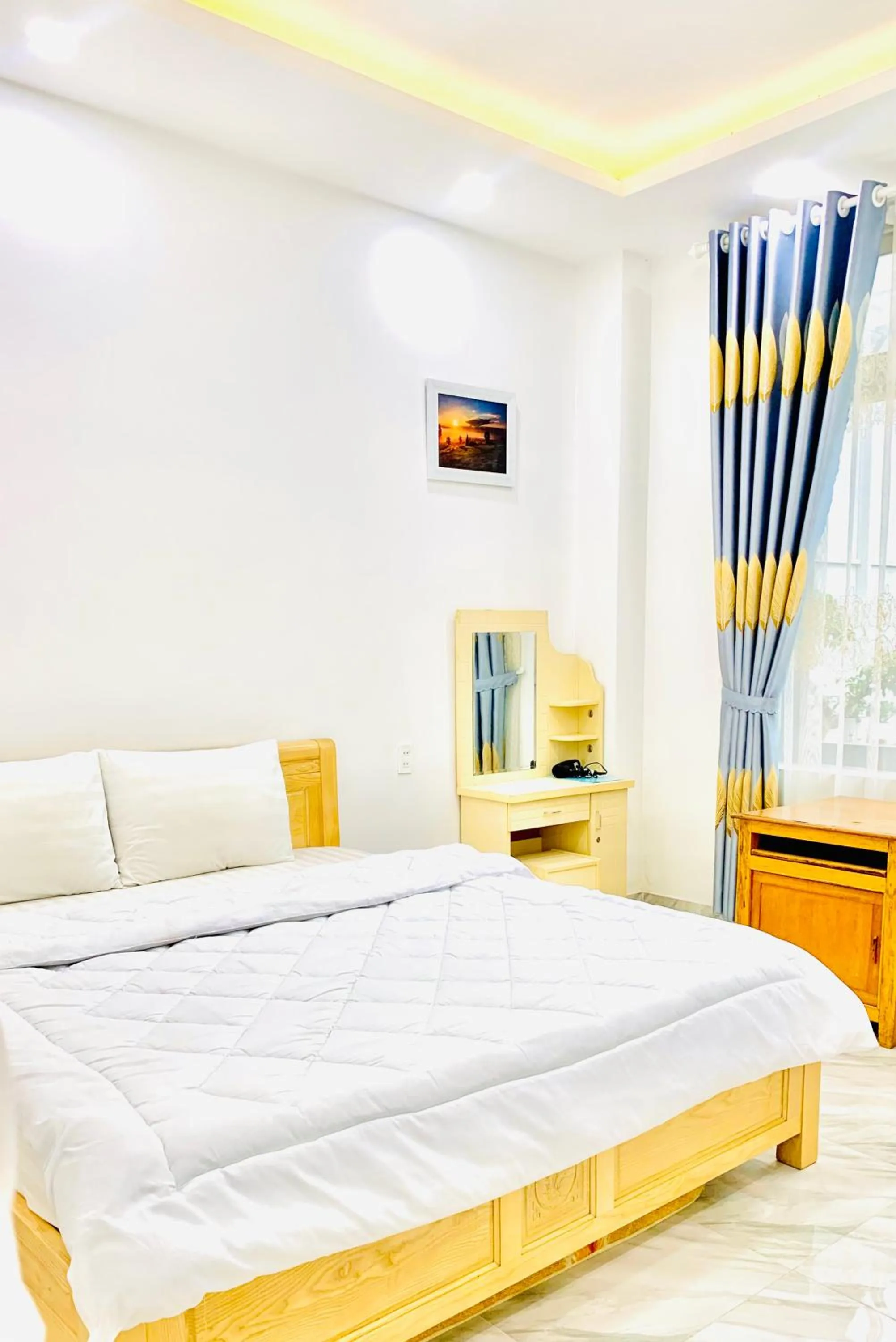 Bed in Family Homestay Dalat Casa