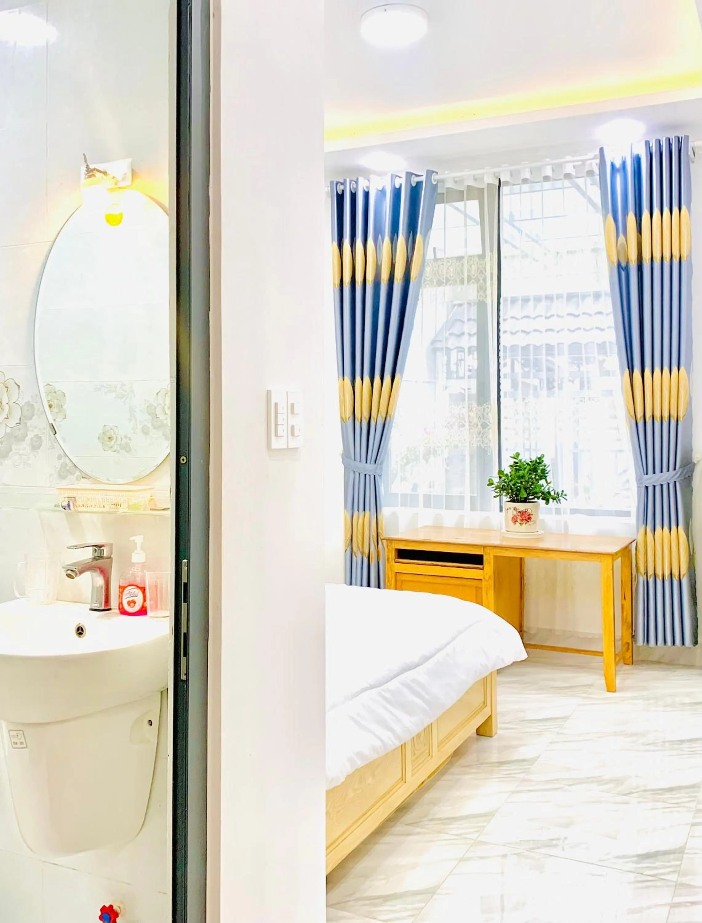 Bed in Family Homestay Dalat Casa