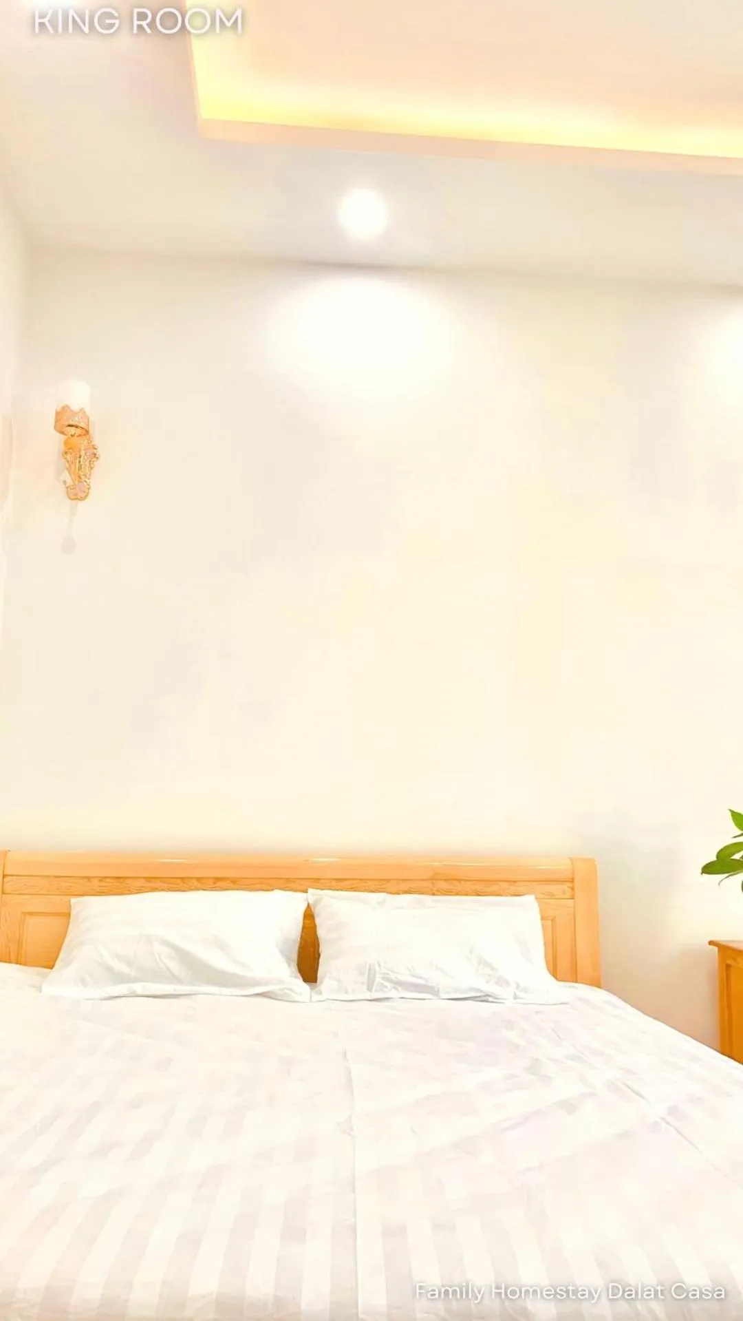 Bed in Family Homestay Dalat Casa