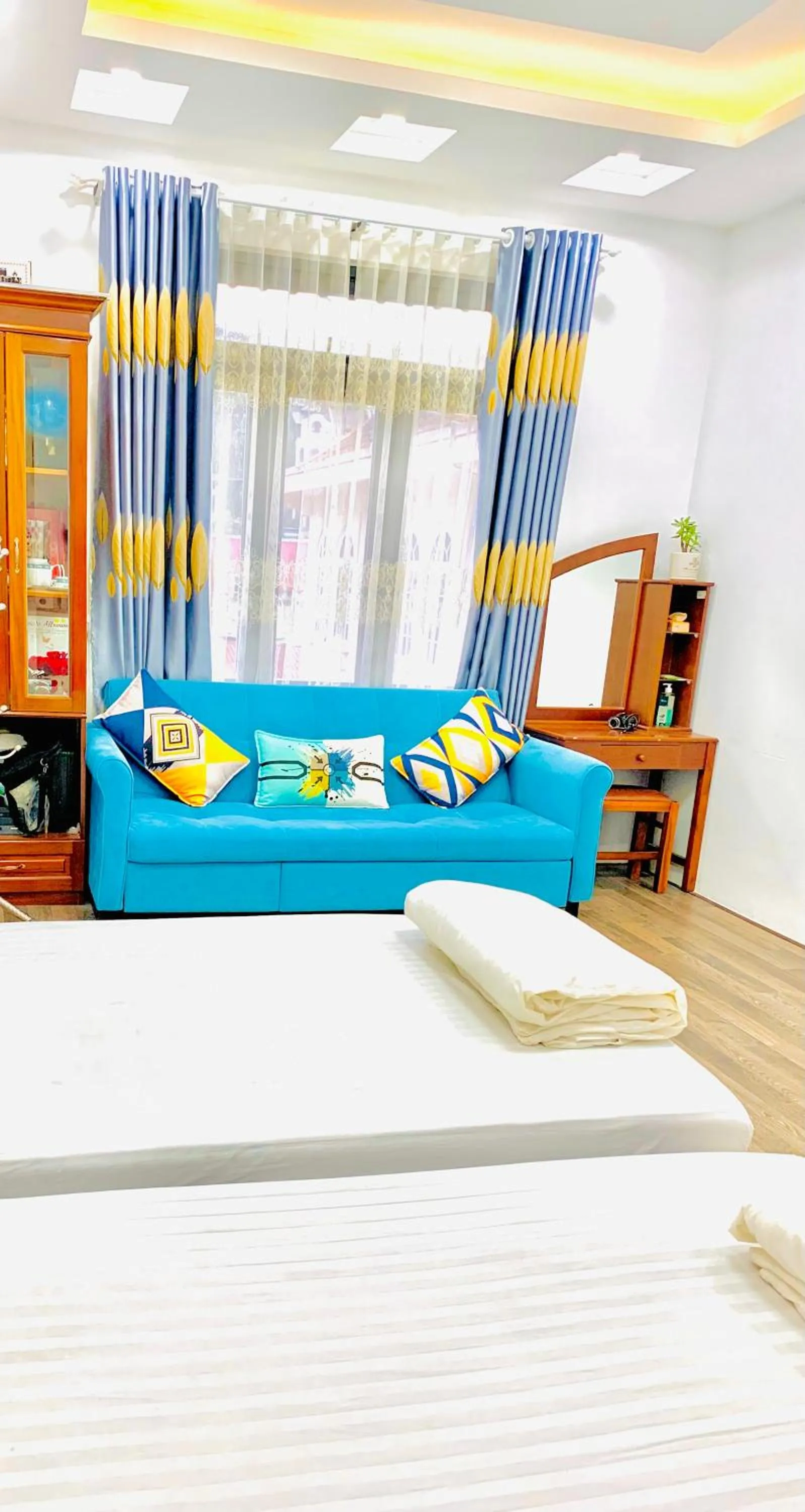 Bed in Family Homestay Dalat Casa