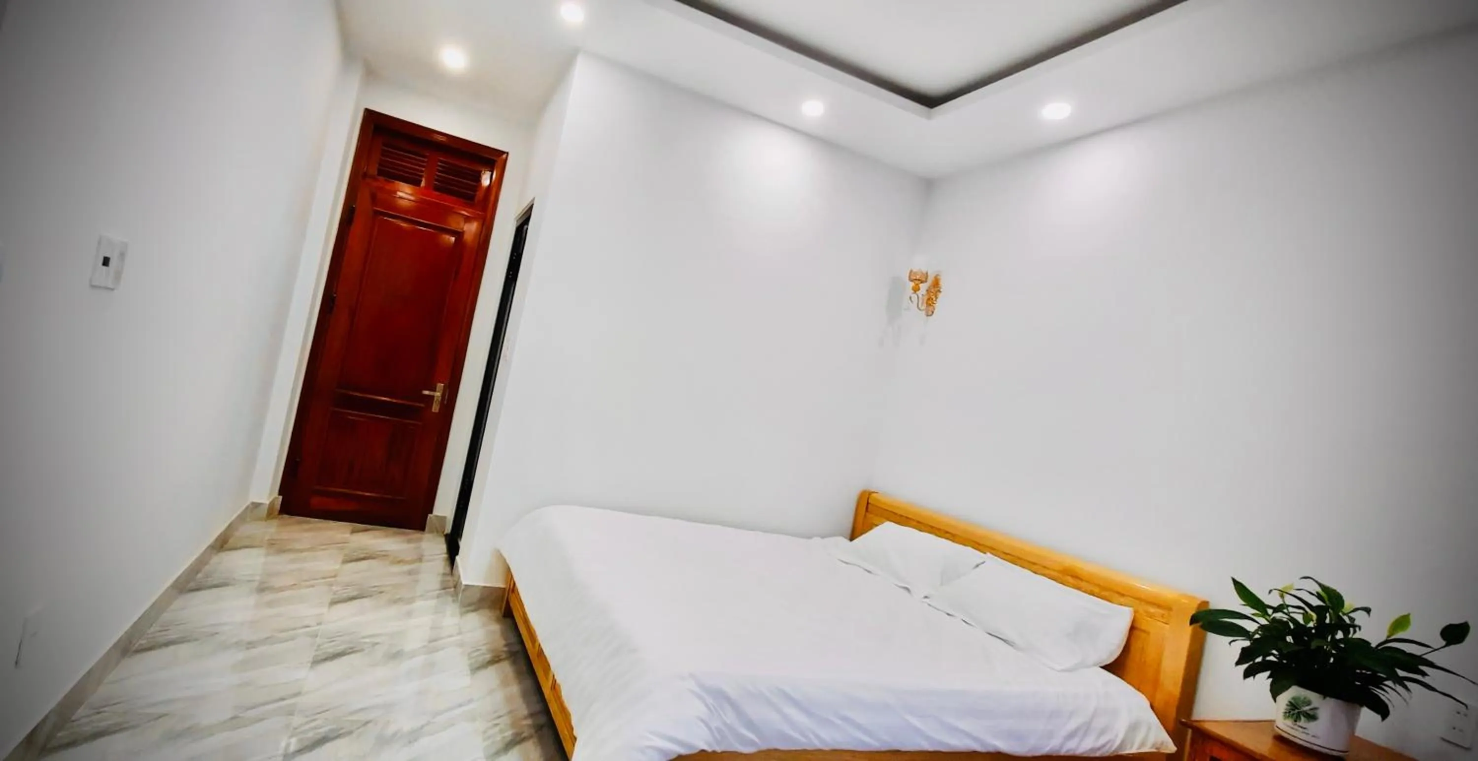 Bed in Family Homestay Dalat Casa