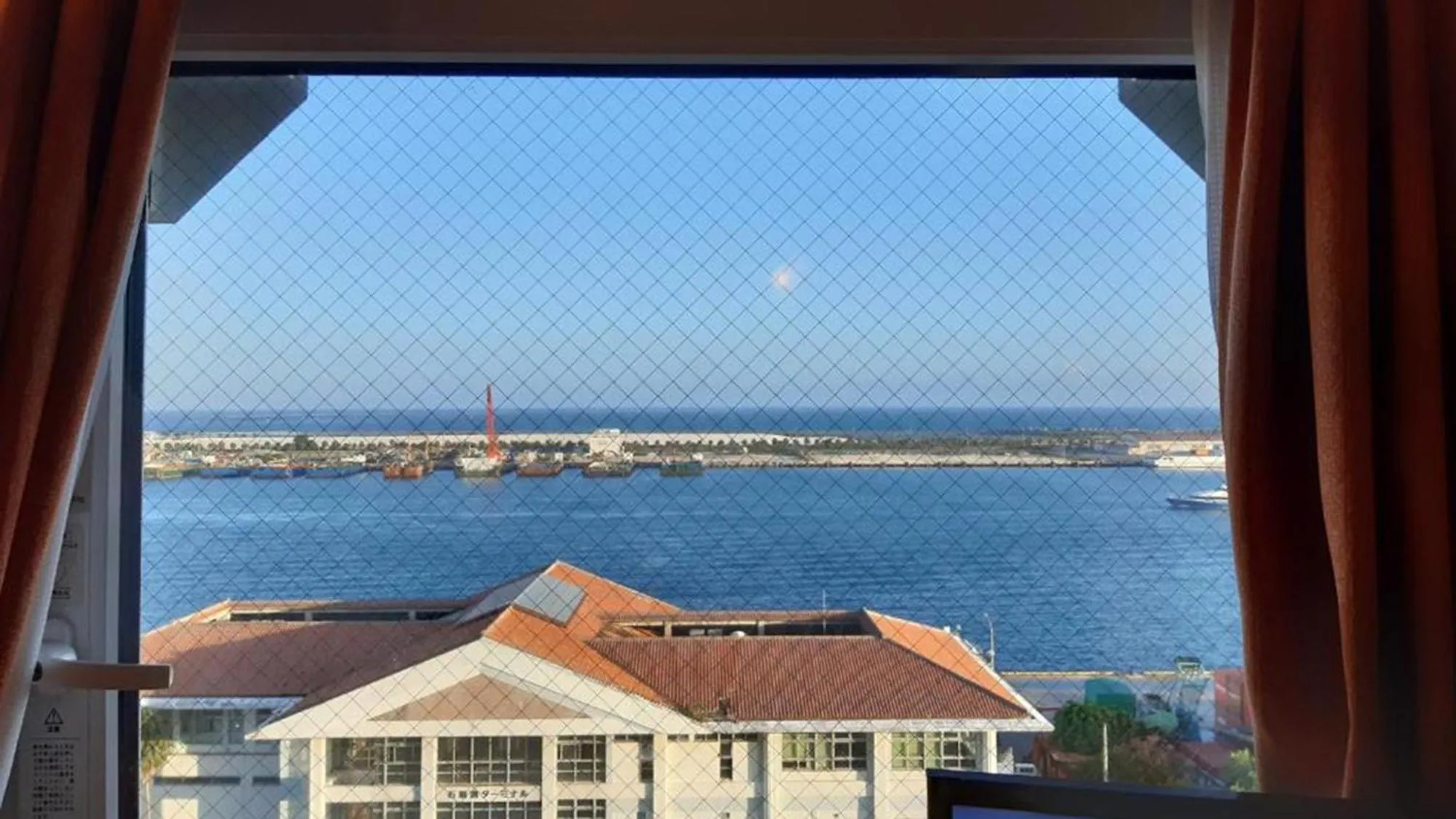 Sea view in Toyoko Inn Okinawa Ishigaki-jima