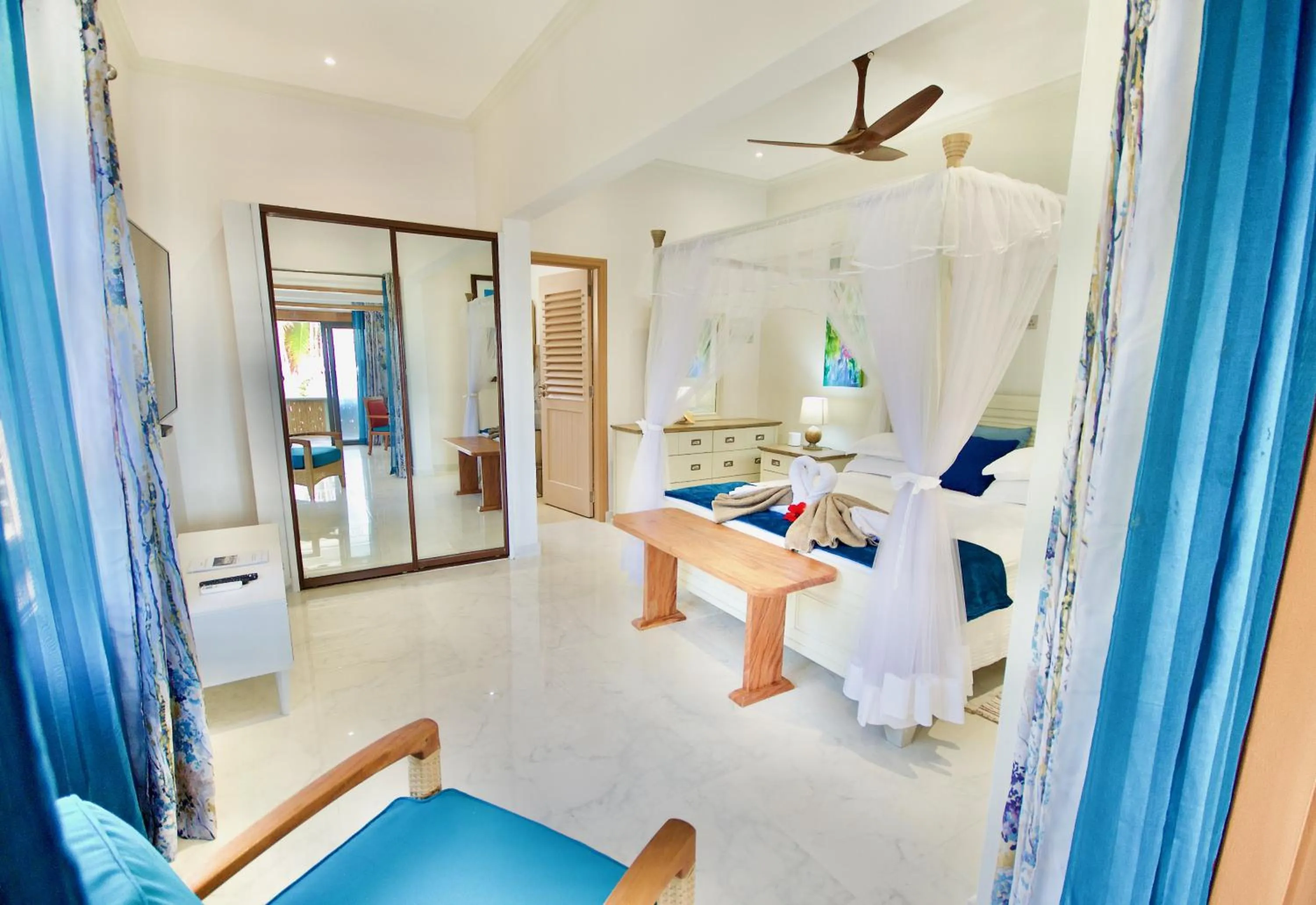 Photo of the whole room in SEA SPLASH SELF CATERING And La Petite Maison