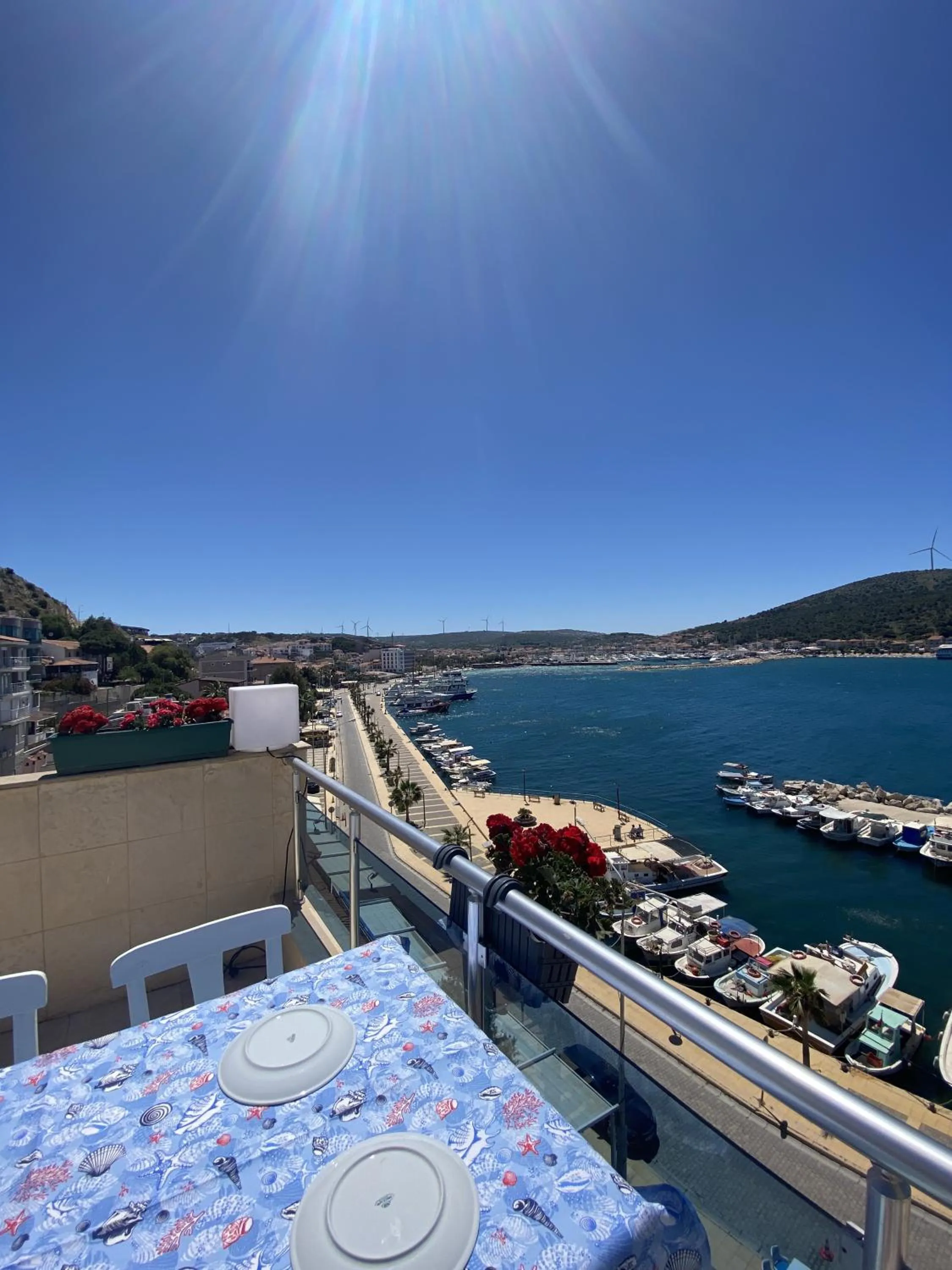 Balcony/Terrace in Larimar Hotel Cesme