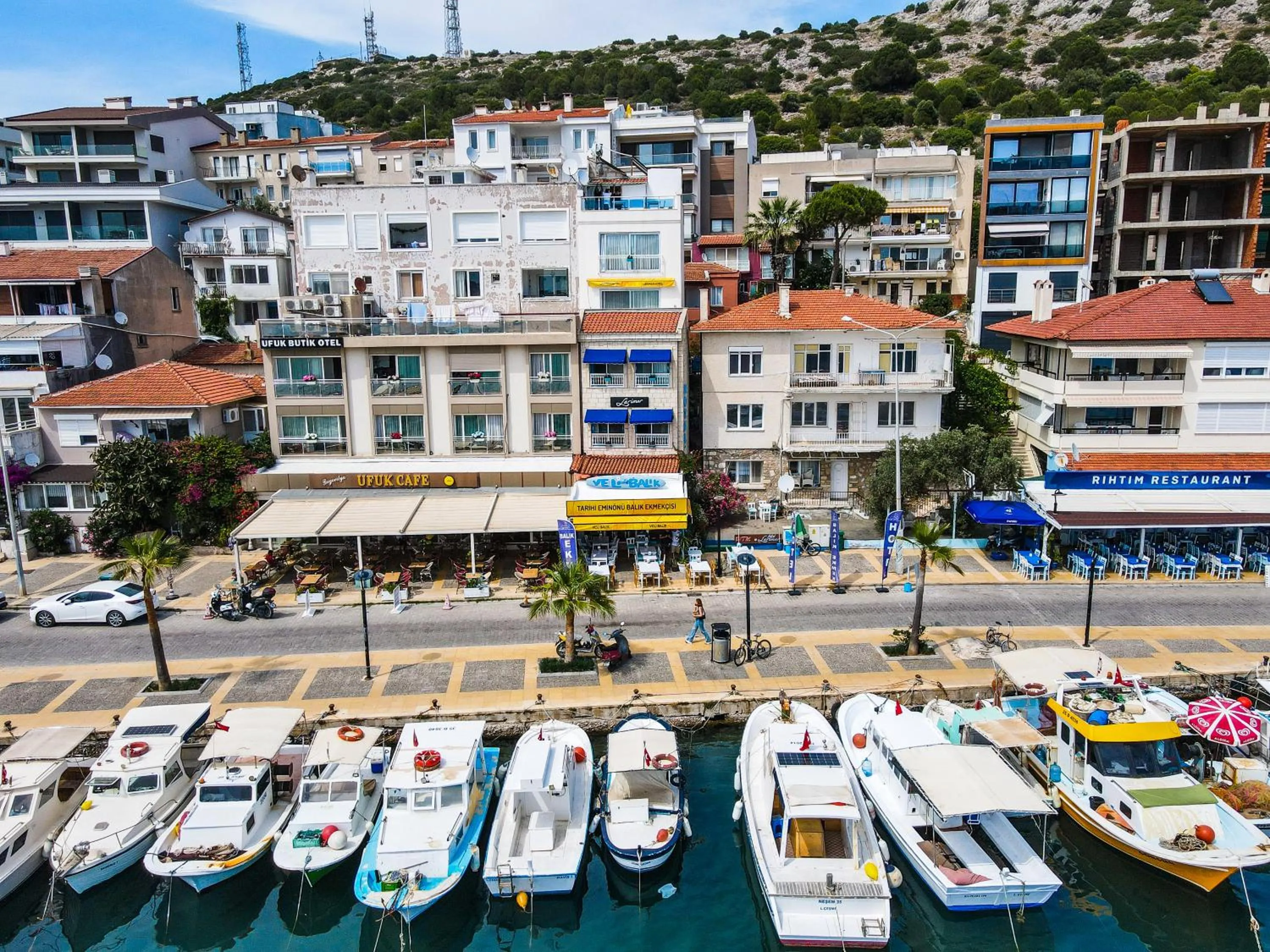 Bird's eye view in Larimar Hotel Cesme
