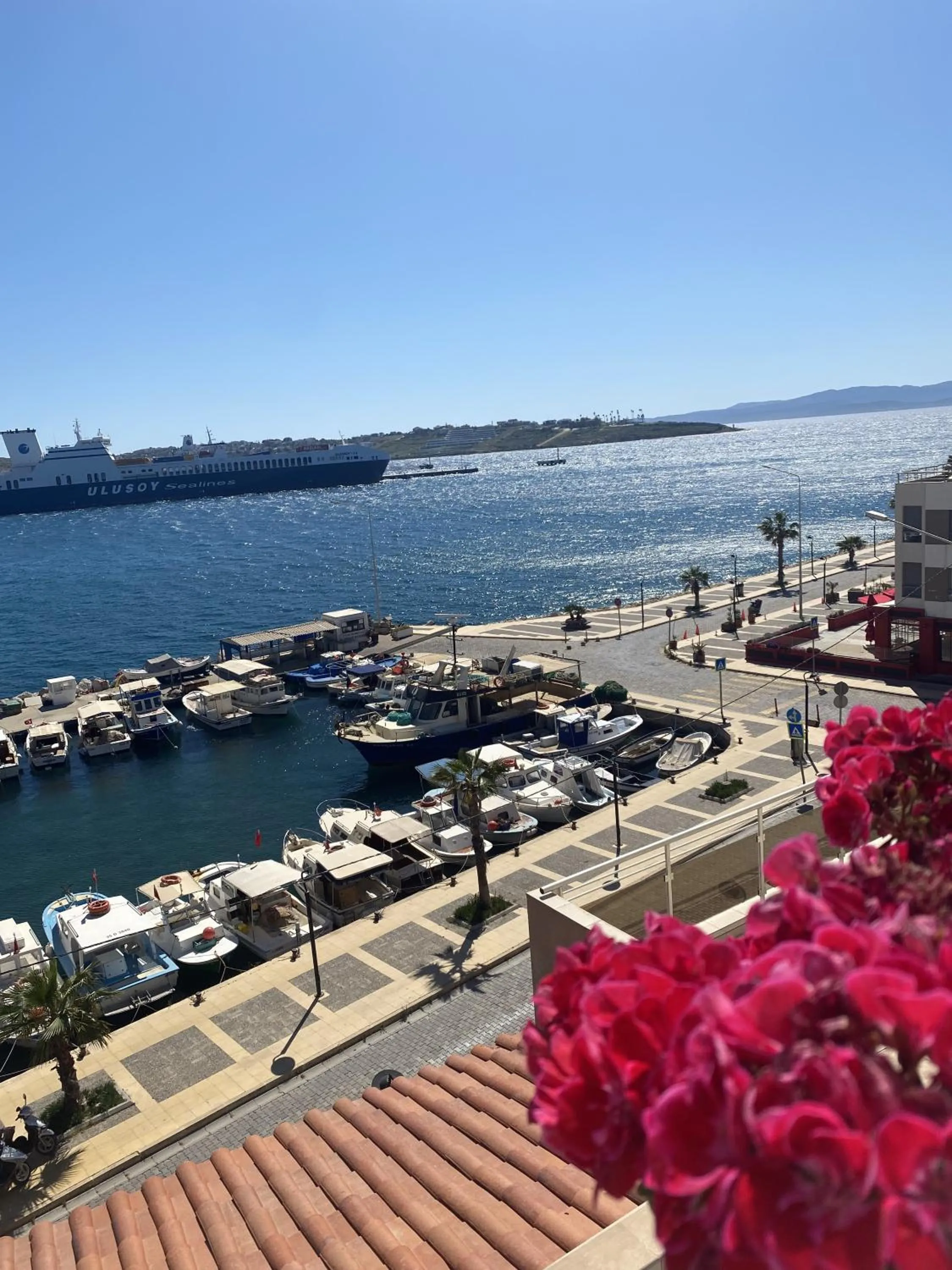 Sea view in Larimar Hotel Cesme