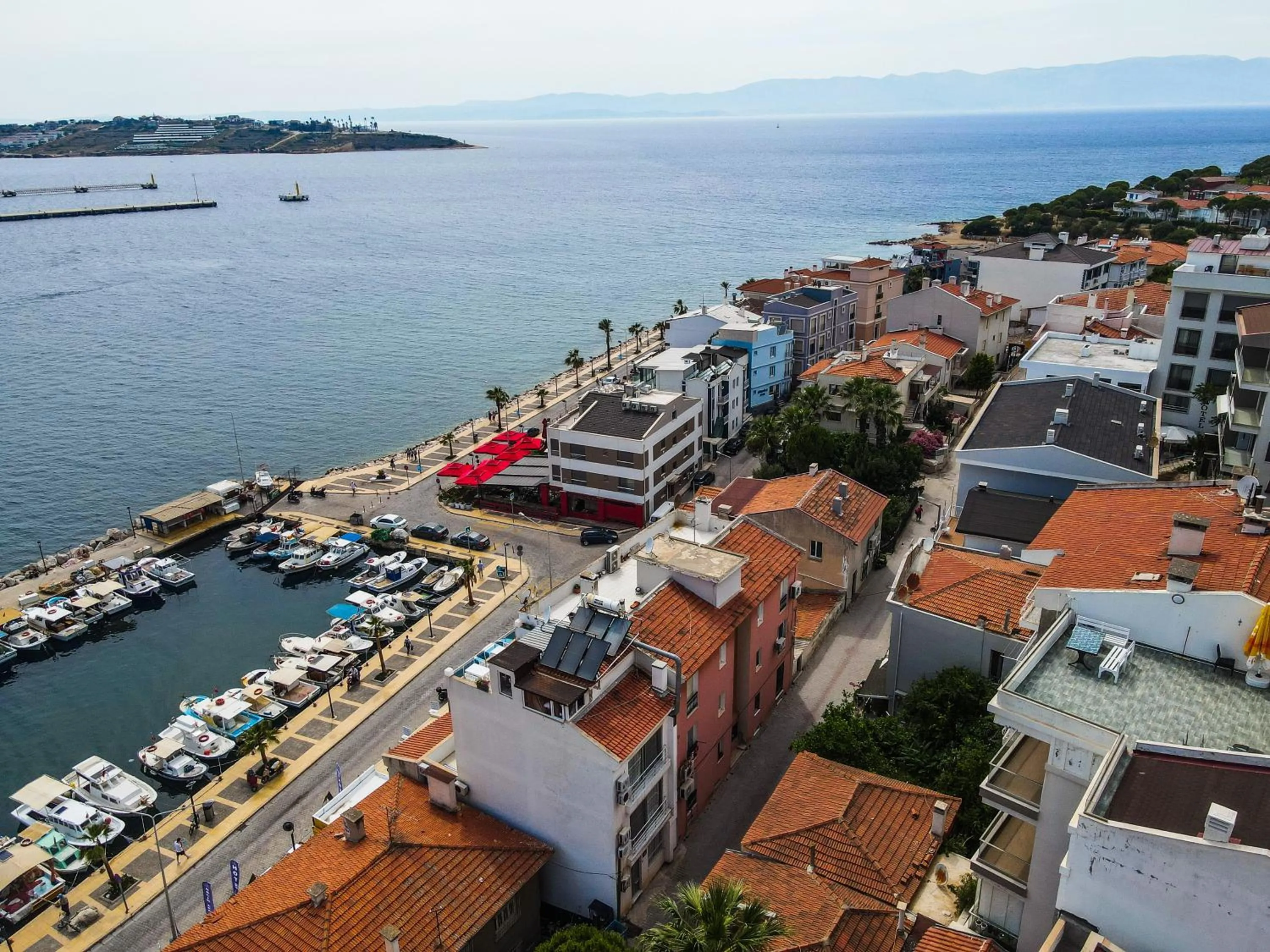 Bird's eye view in Larimar Hotel Cesme