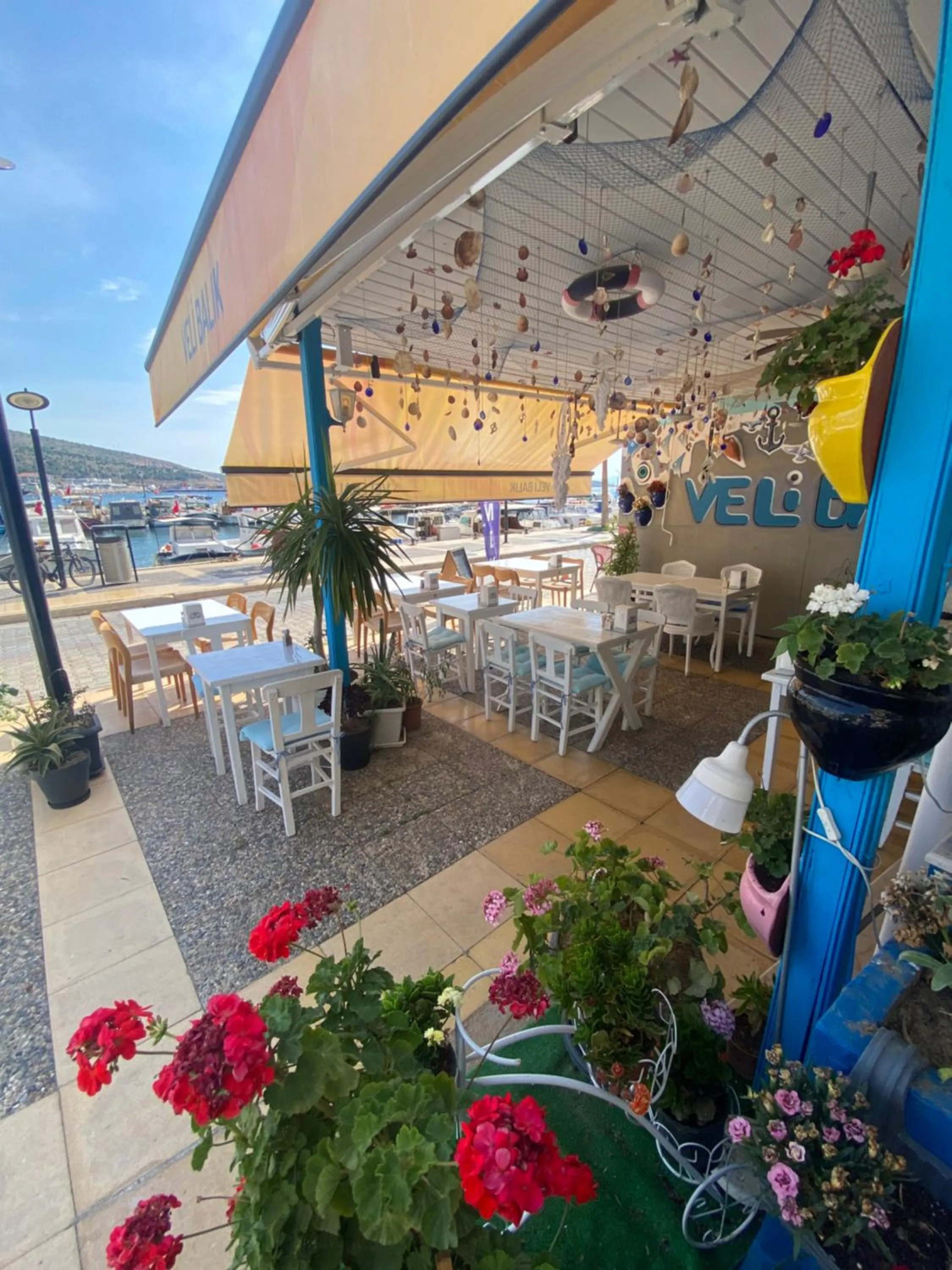 Patio in Larimar Hotel Cesme