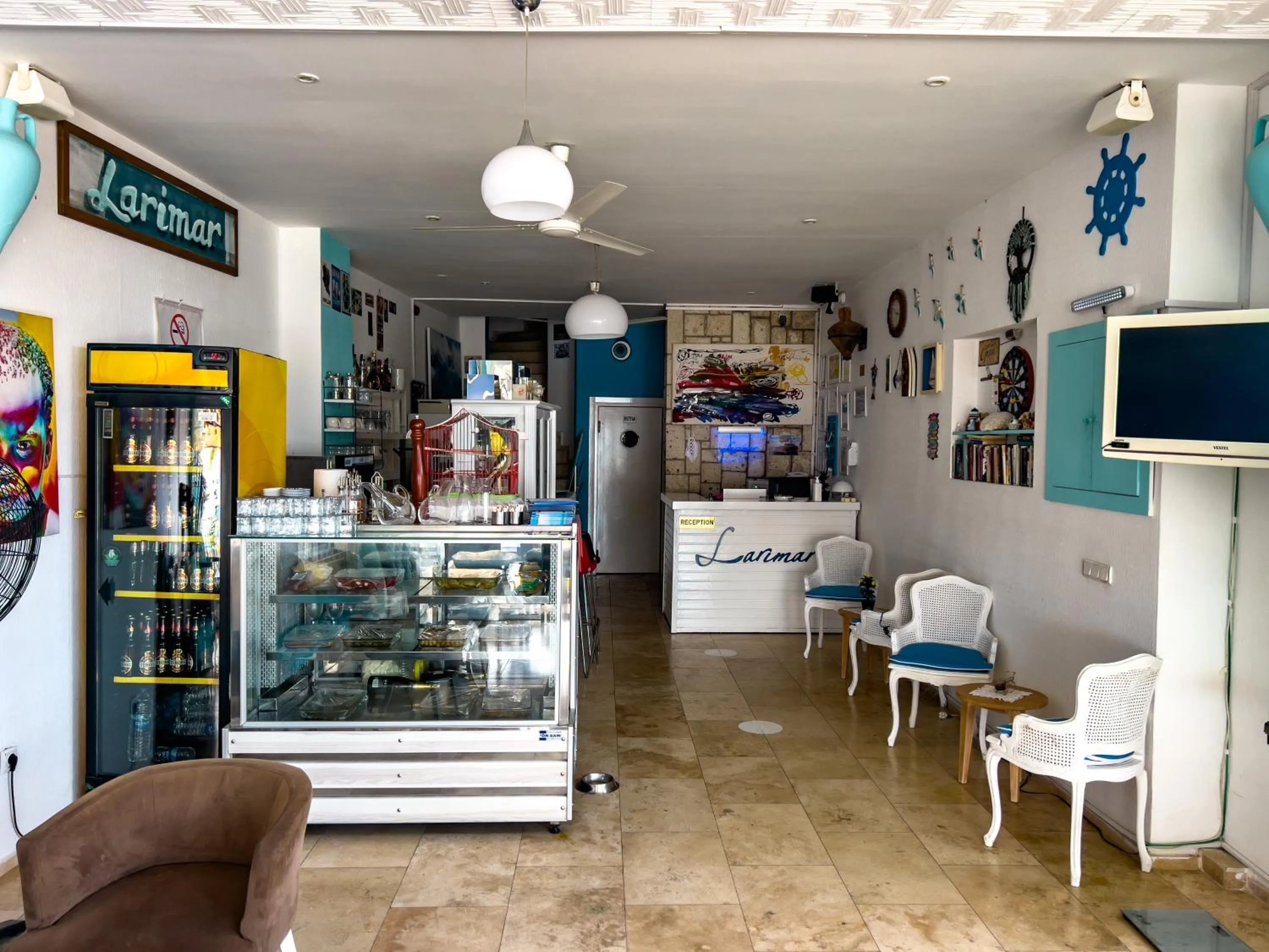 Lobby or reception in Larimar Hotel Cesme